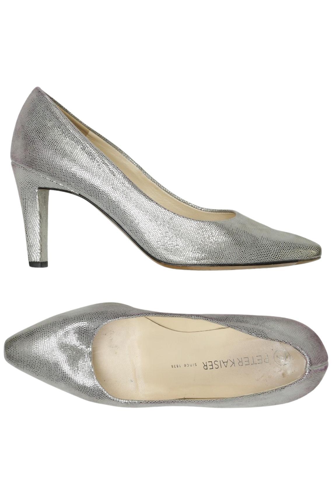 

Peter Kaiser Damen Pumps, silber, Gr. 4