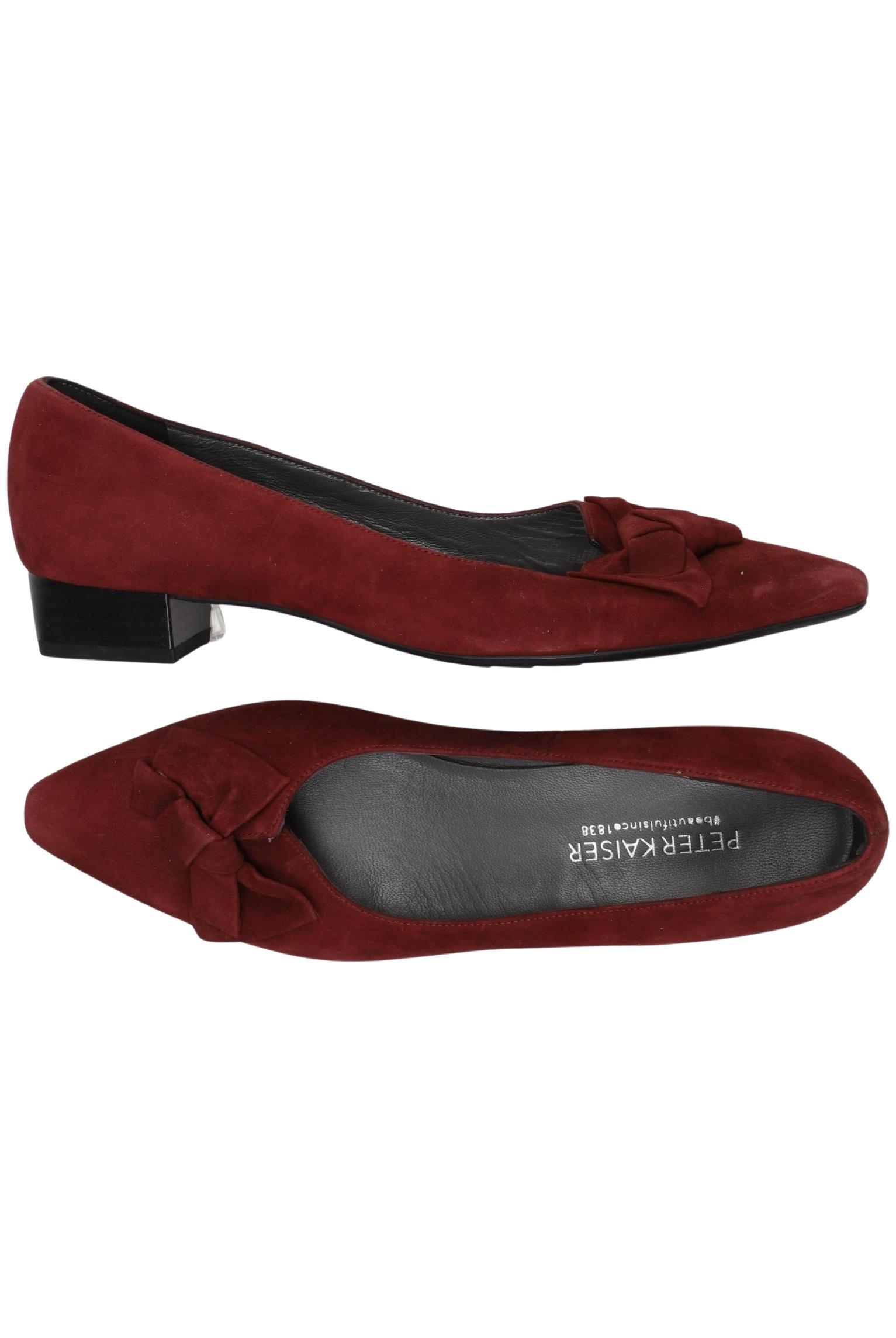 

Peter Kaiser Damen Ballerinas, bordeaux, Gr. 5