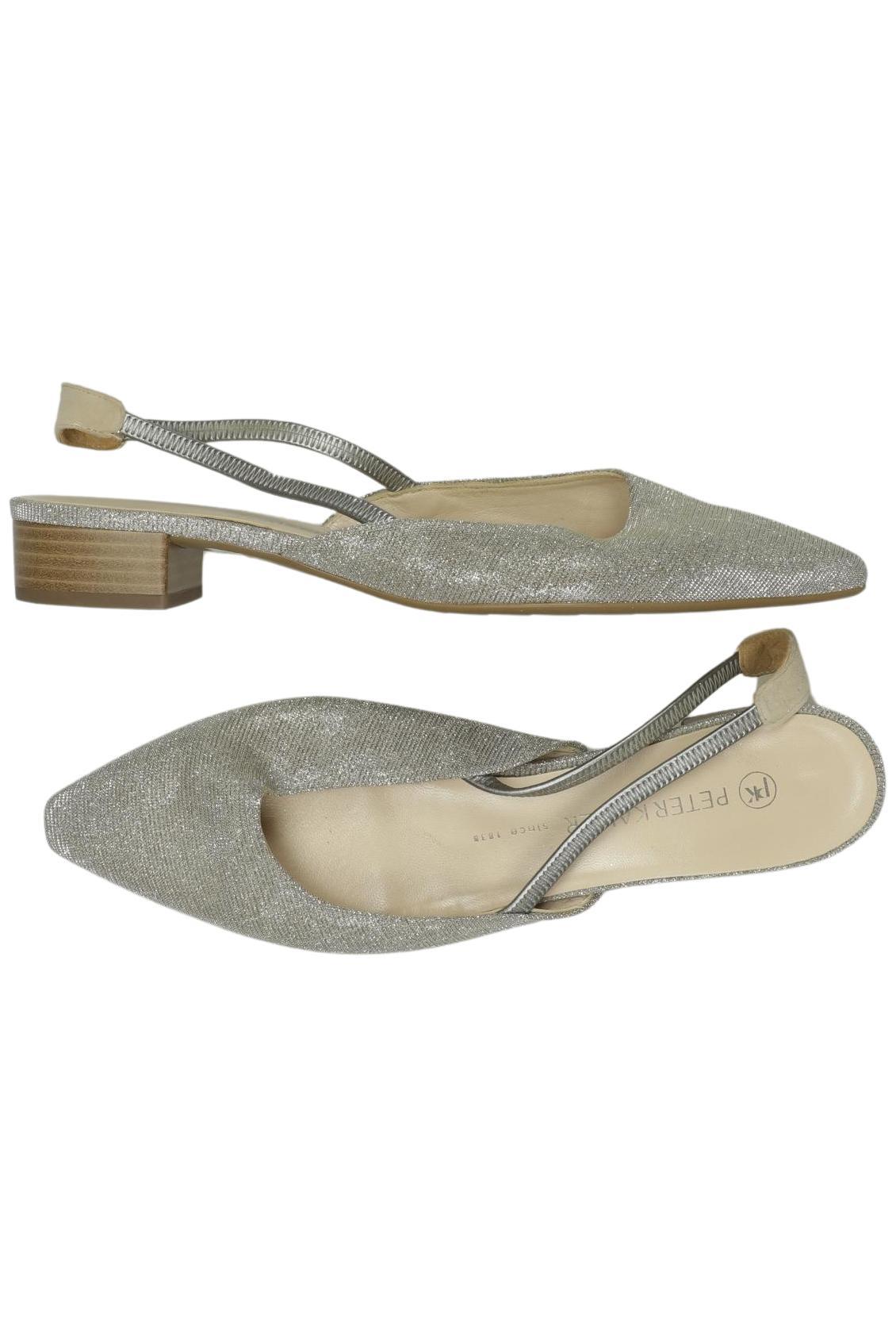 

Peter Kaiser Damen Sandale, silber, Gr. 6.5