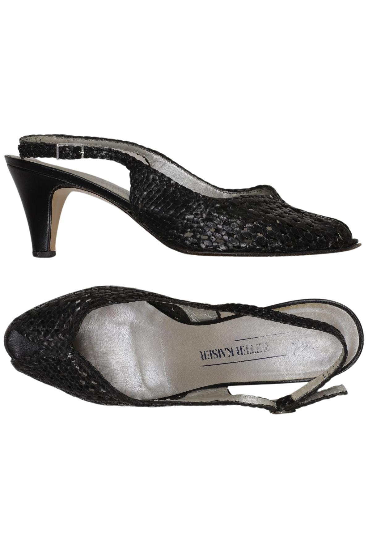 

Peter Kaiser Damen Sandale, schwarz, Gr. 7