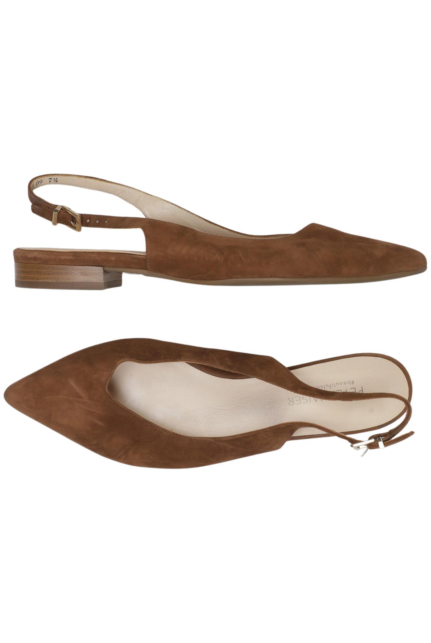 

Peter Kaiser Damen Ballerinas, braun, Gr. 7.5