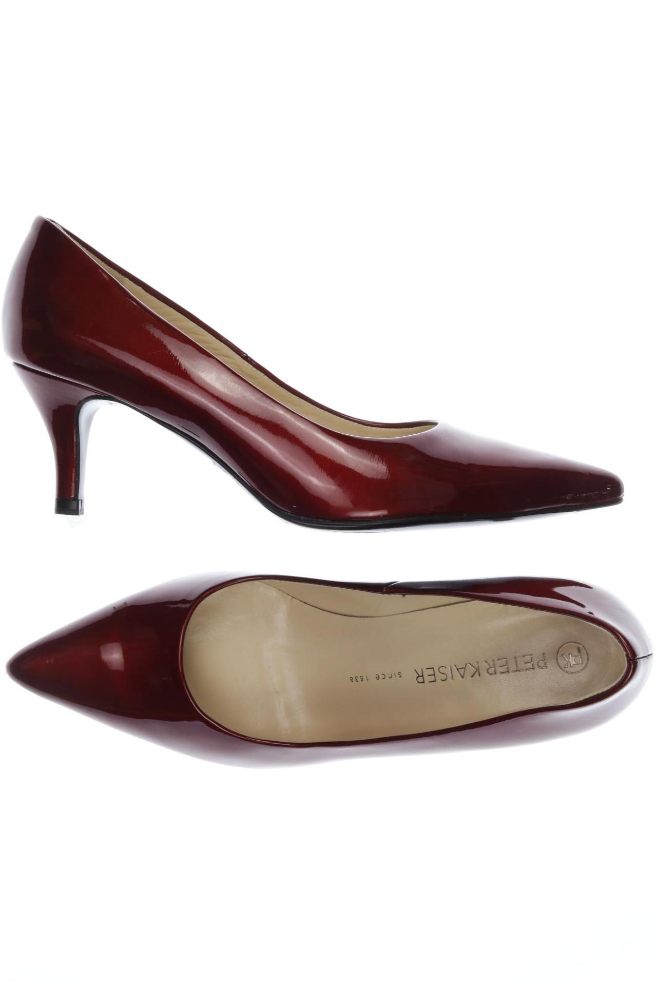 

Peter Kaiser Damen Pumps, bordeaux, Gr. 3.5