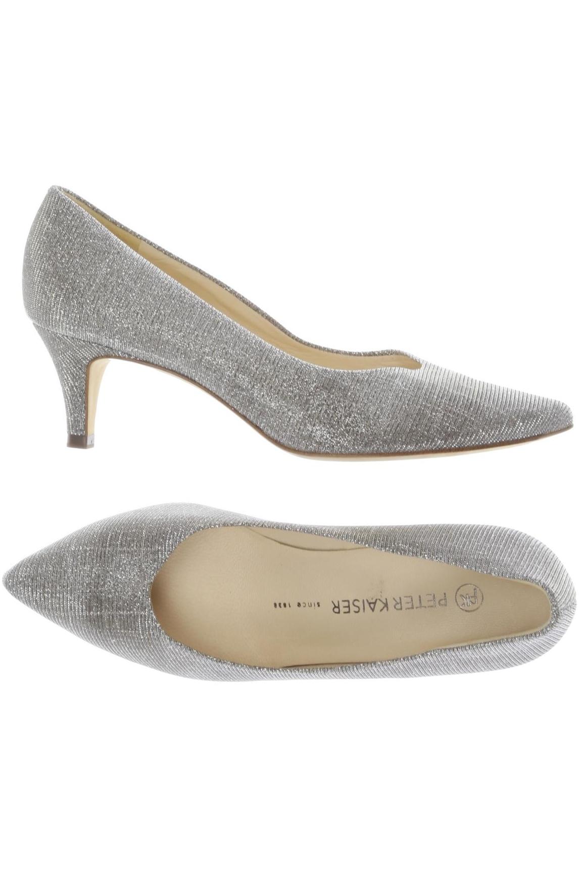

Peter Kaiser Damen Pumps, silber, Gr. 4