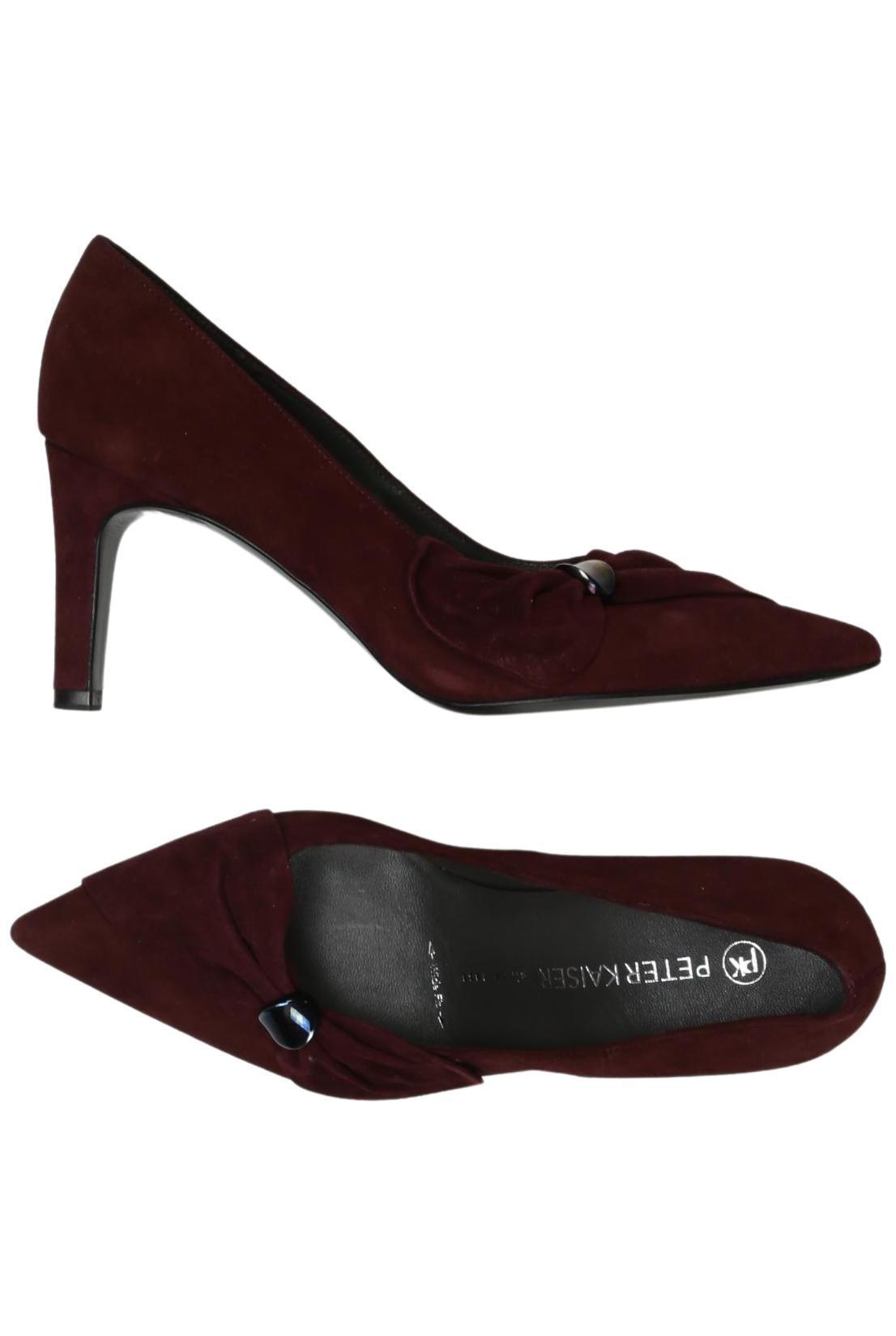 

Peter Kaiser Damen Pumps, bordeaux, Gr. 3.5
