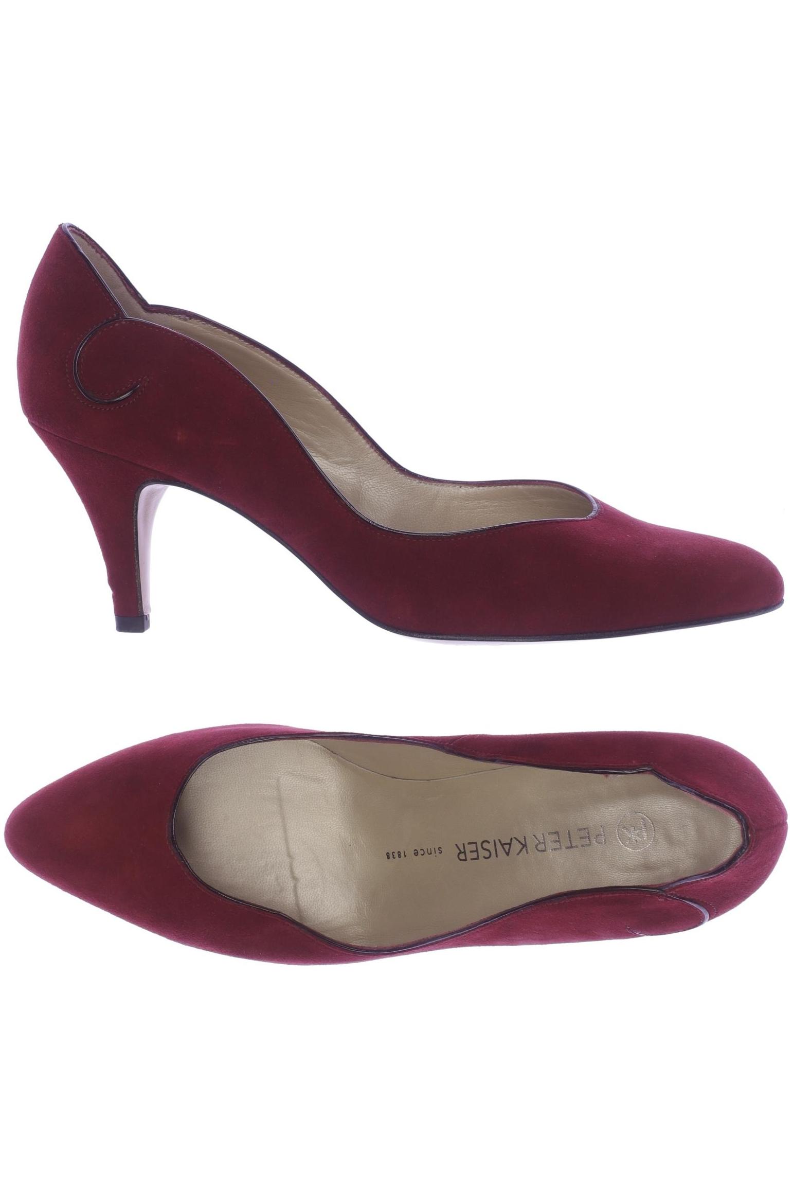 

Peter Kaiser Damen Pumps, bordeaux, Gr. 5.5