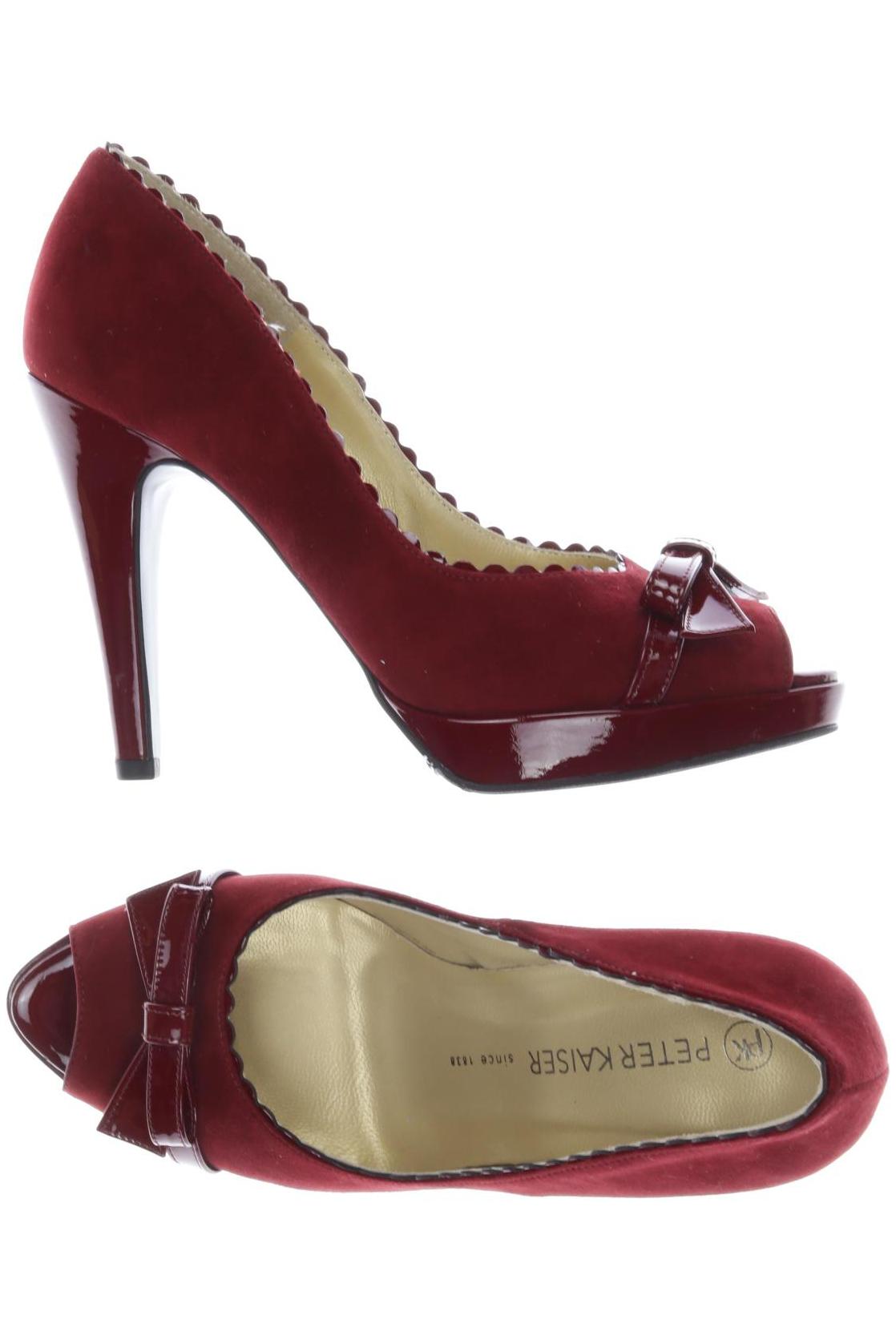 

Peter Kaiser Damen Pumps, rot, Gr. 4.5