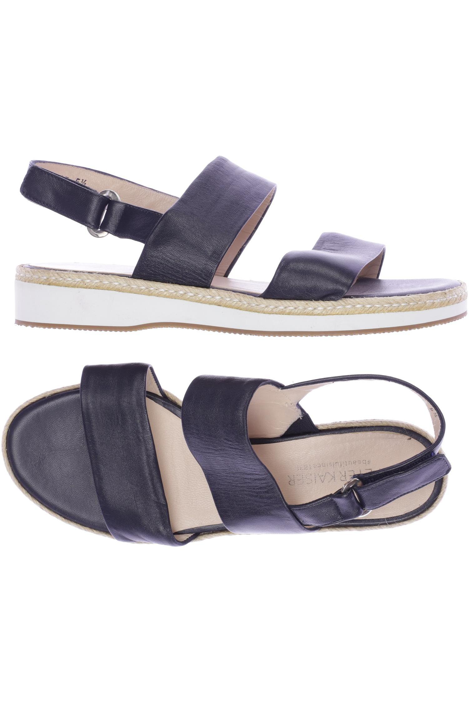 

Peter Kaiser Damen Sandale, marineblau, Gr. 5.5