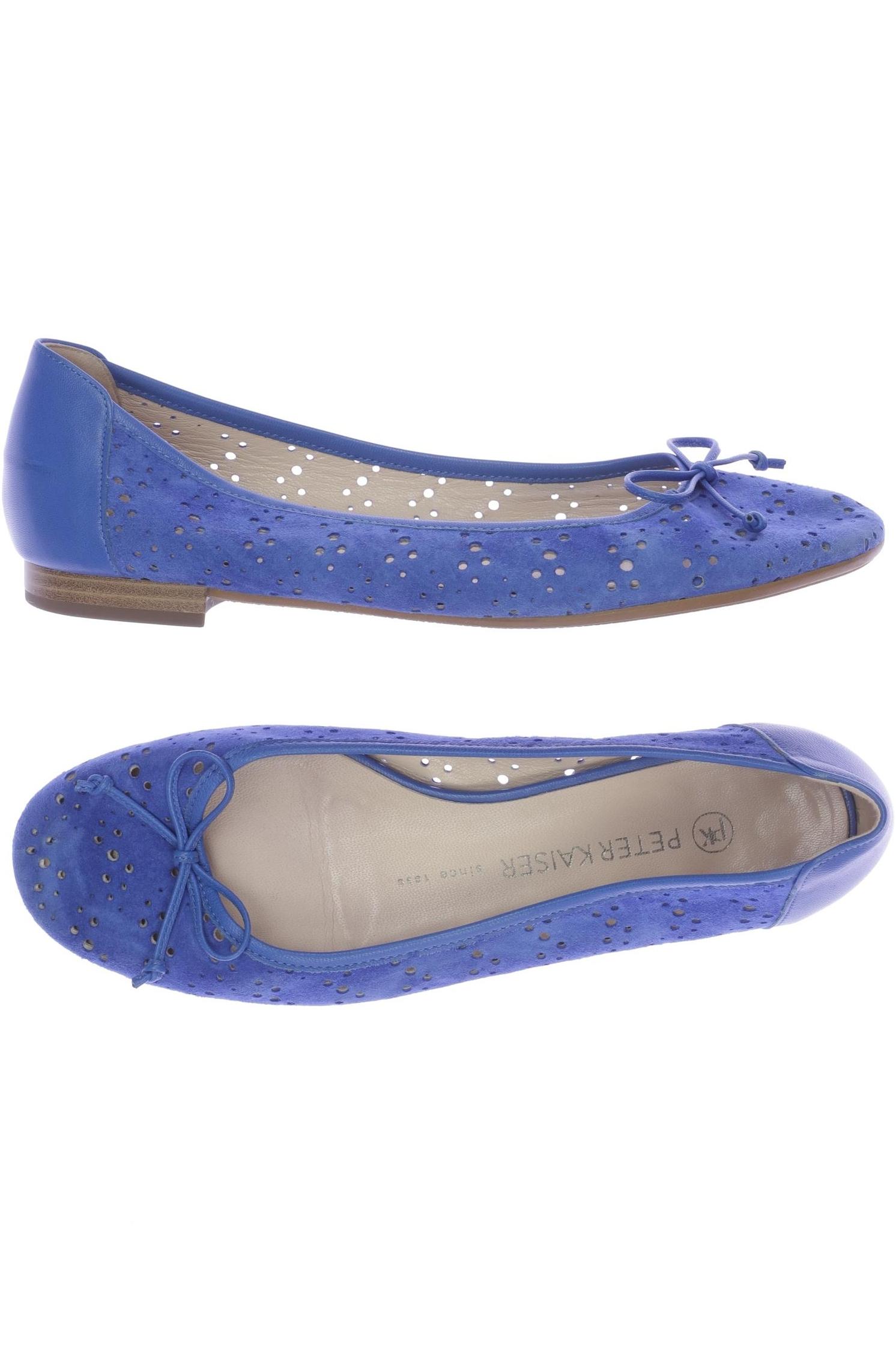 

Peter Kaiser Damen Ballerinas, blau, Gr. 4.5