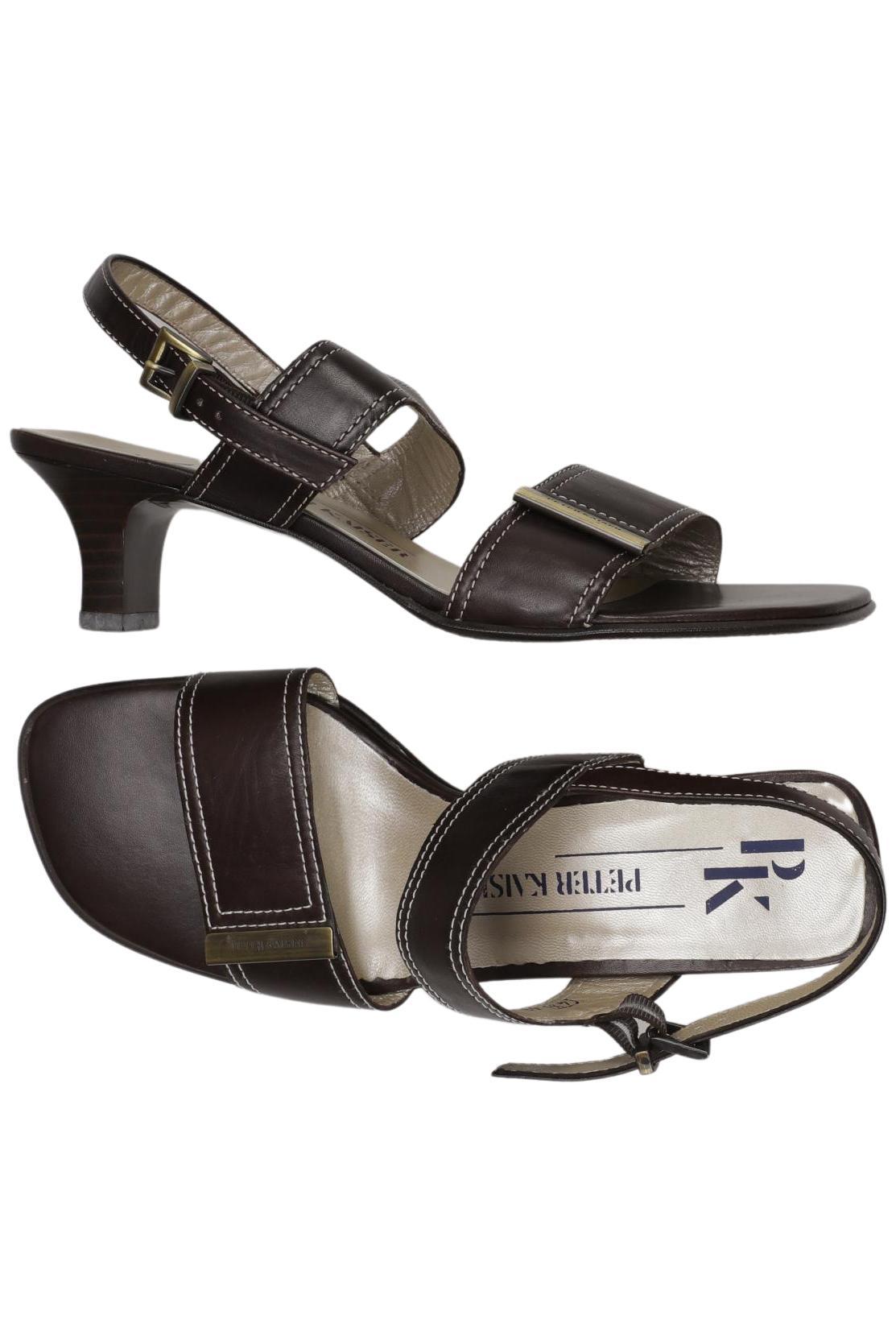 

Peter Kaiser Damen Sandale, braun, Gr. 4.5