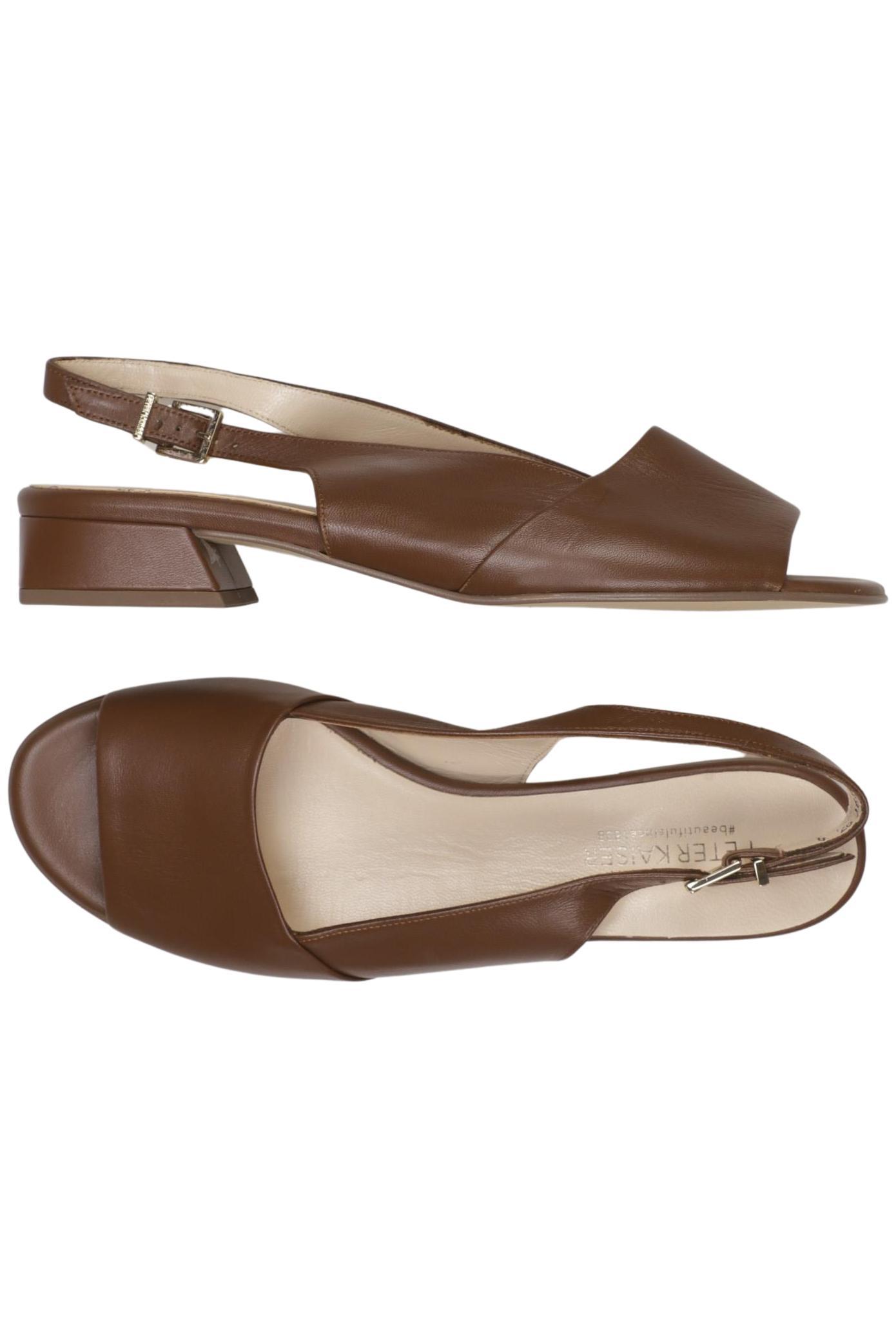 

Peter Kaiser Damen Sandale, braun, Gr. 8