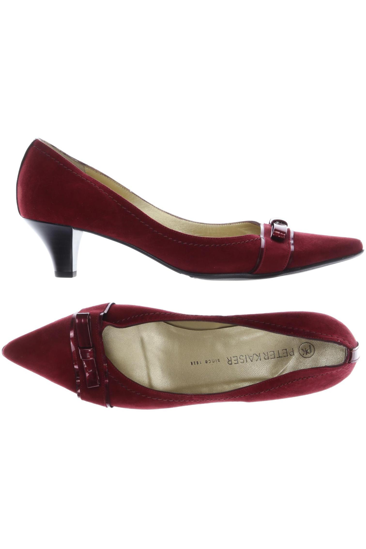 

Peter Kaiser Damen Pumps, bordeaux, Gr. 5.5