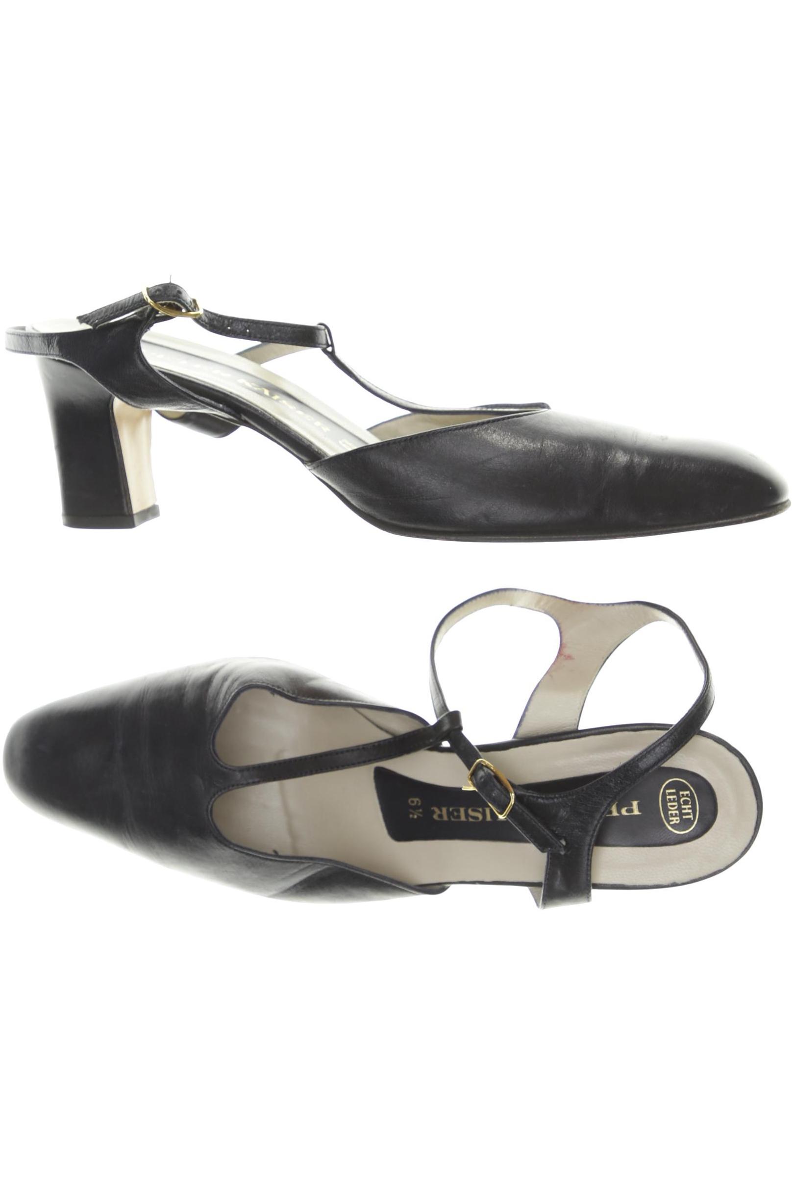 

Peter Kaiser Damen Sandale, schwarz, Gr. 6.5