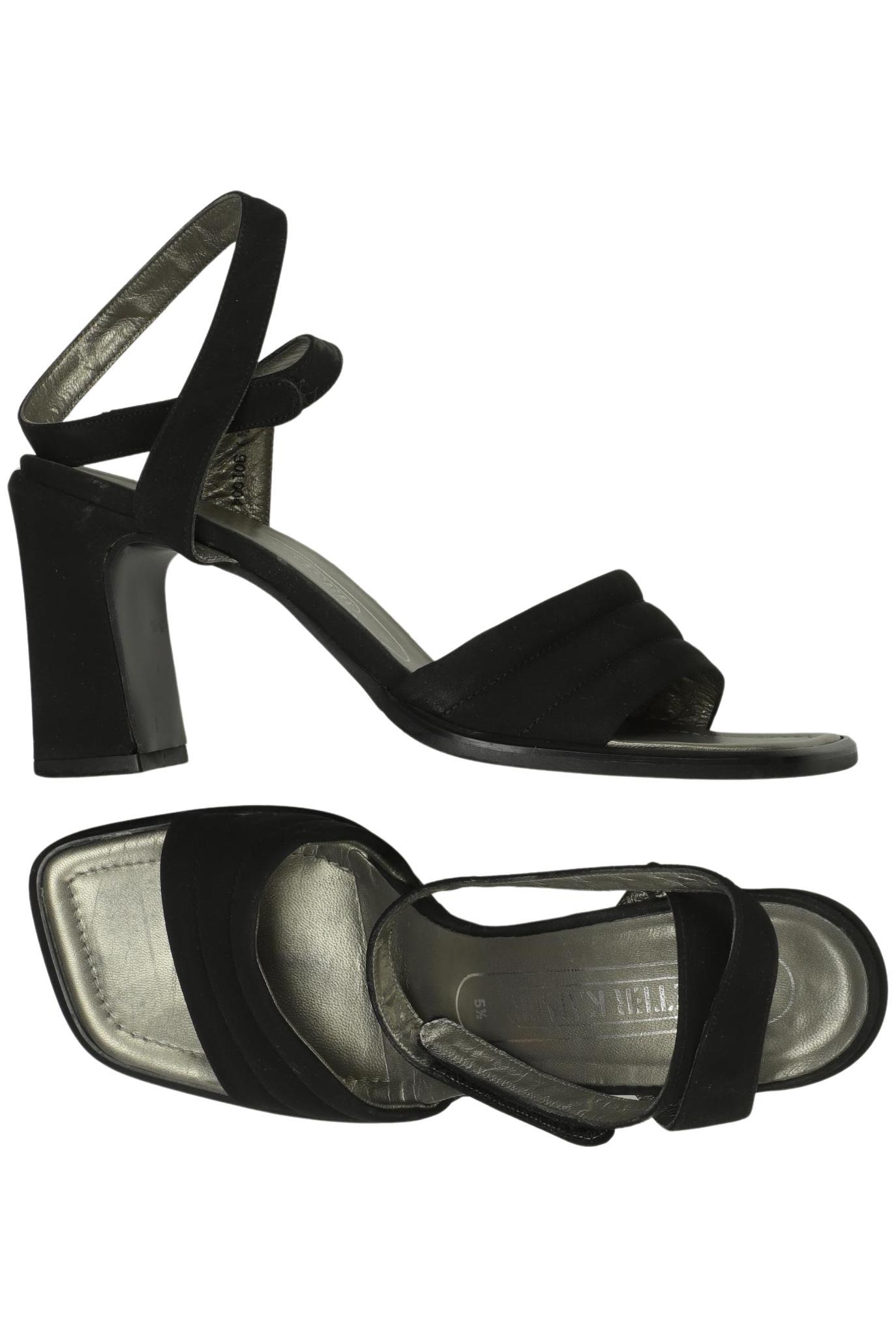 

Peter Kaiser Damen Sandale, schwarz, Gr. 5.5