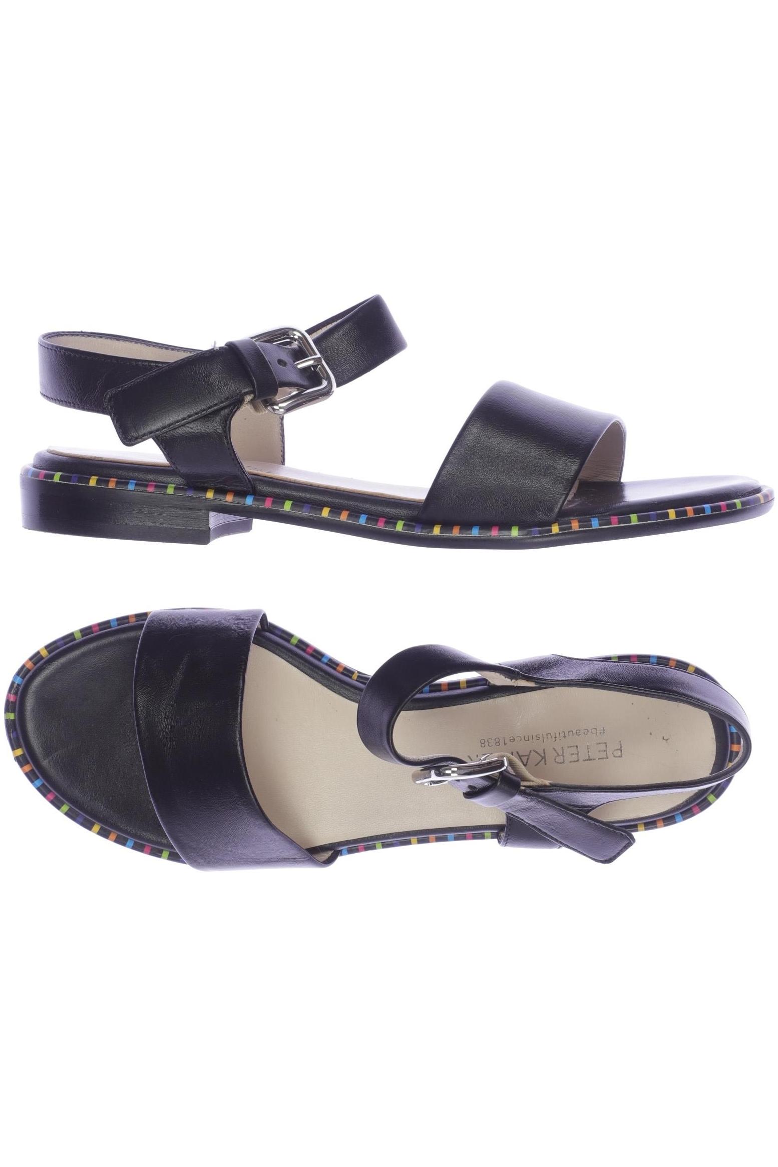 

Peter Kaiser Damen Sandale, schwarz, Gr. 4.5