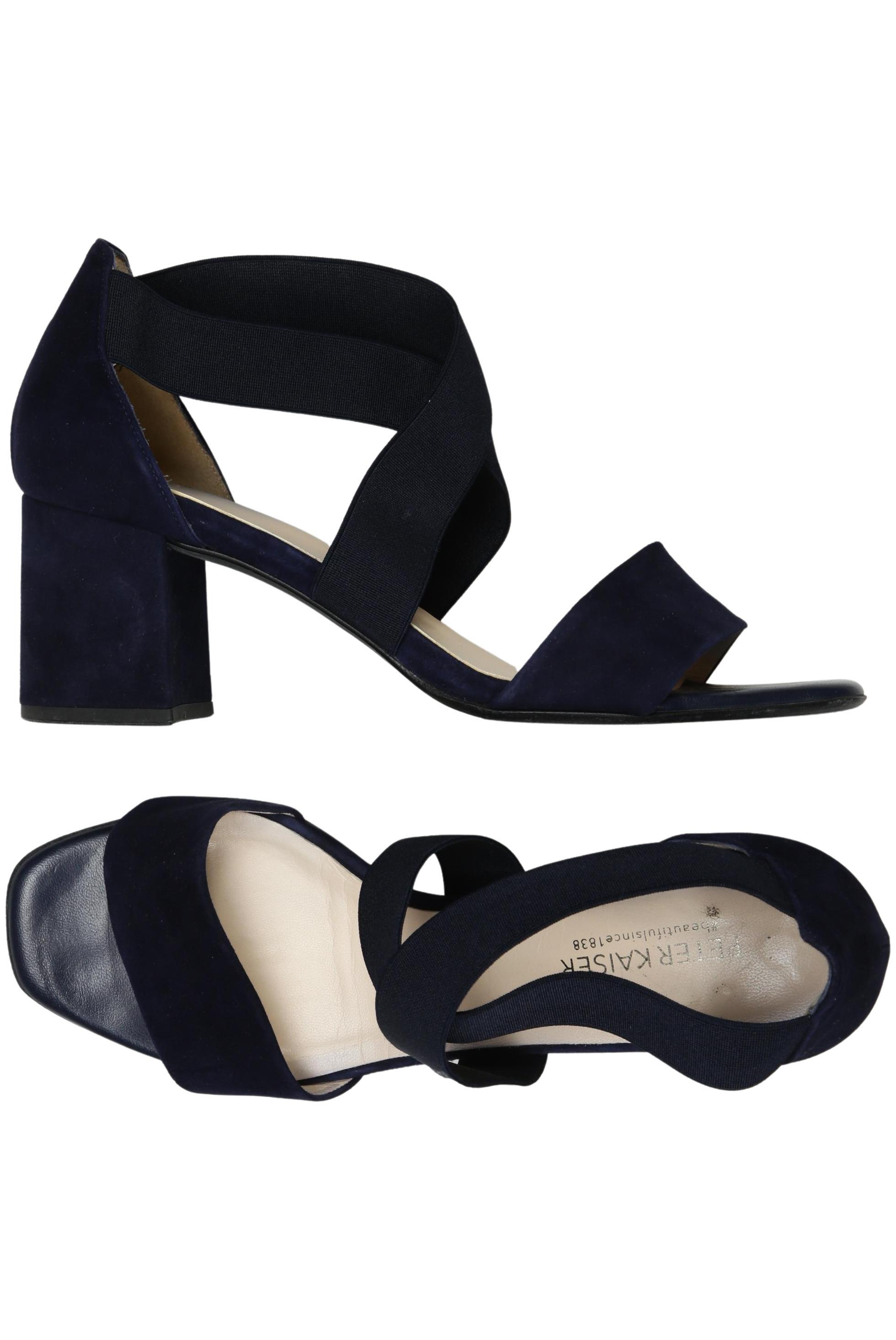 

Peter Kaiser Damen Sandale, marineblau, Gr. 7