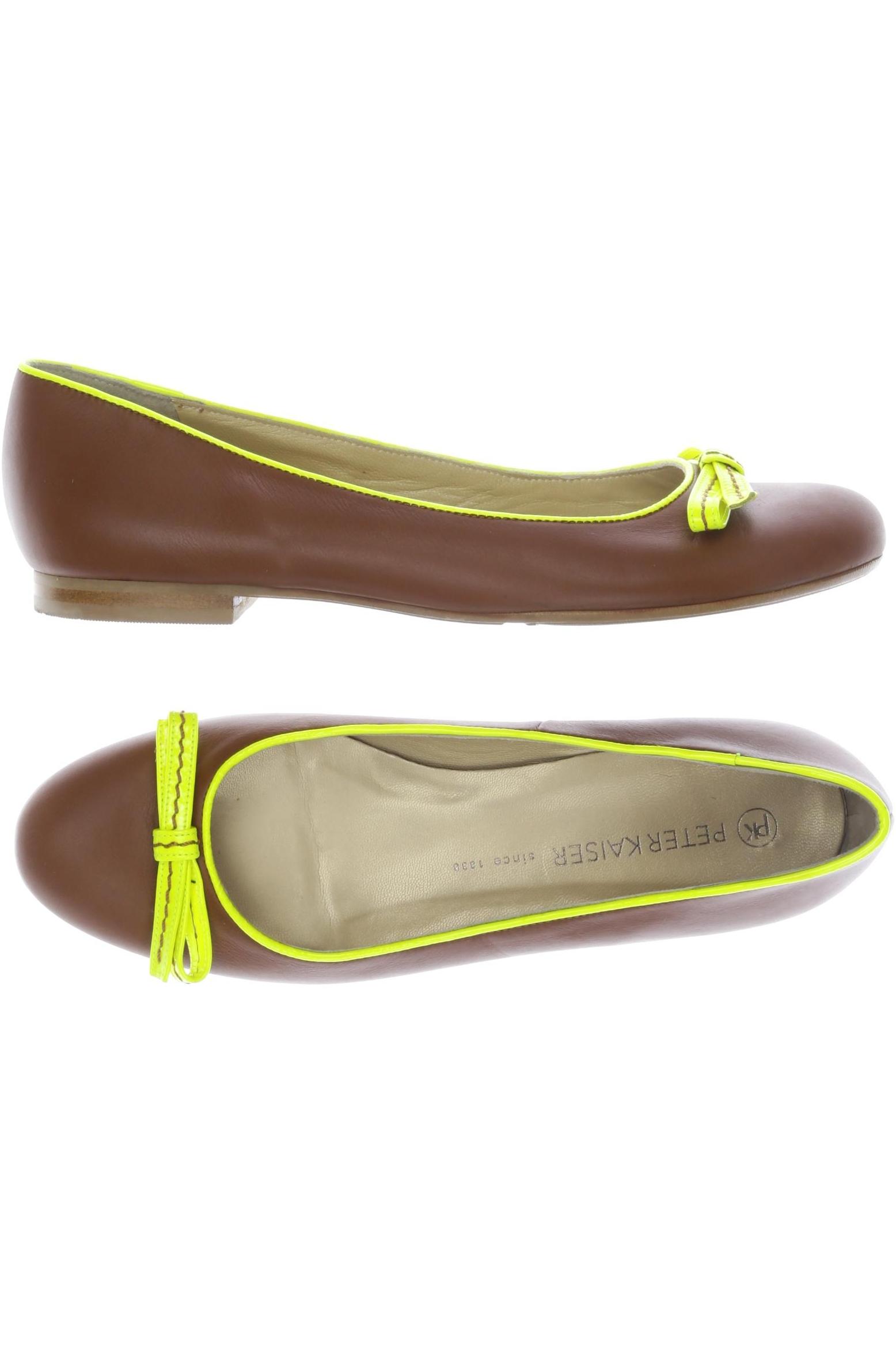 

Peter Kaiser Damen Ballerinas, braun, Gr. 5.5