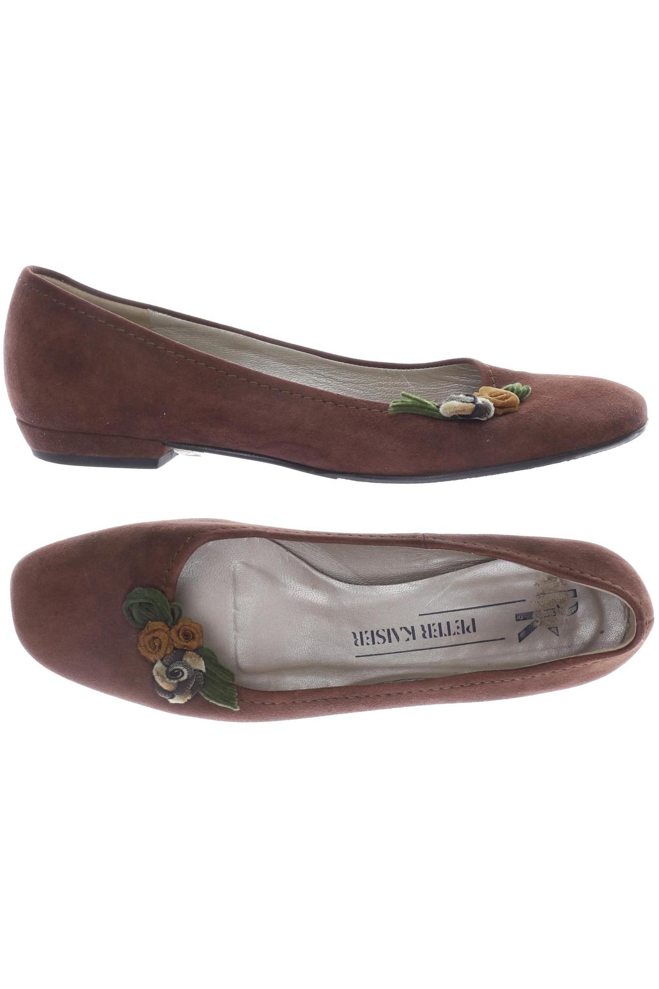 

Peter Kaiser Damen Ballerinas, braun