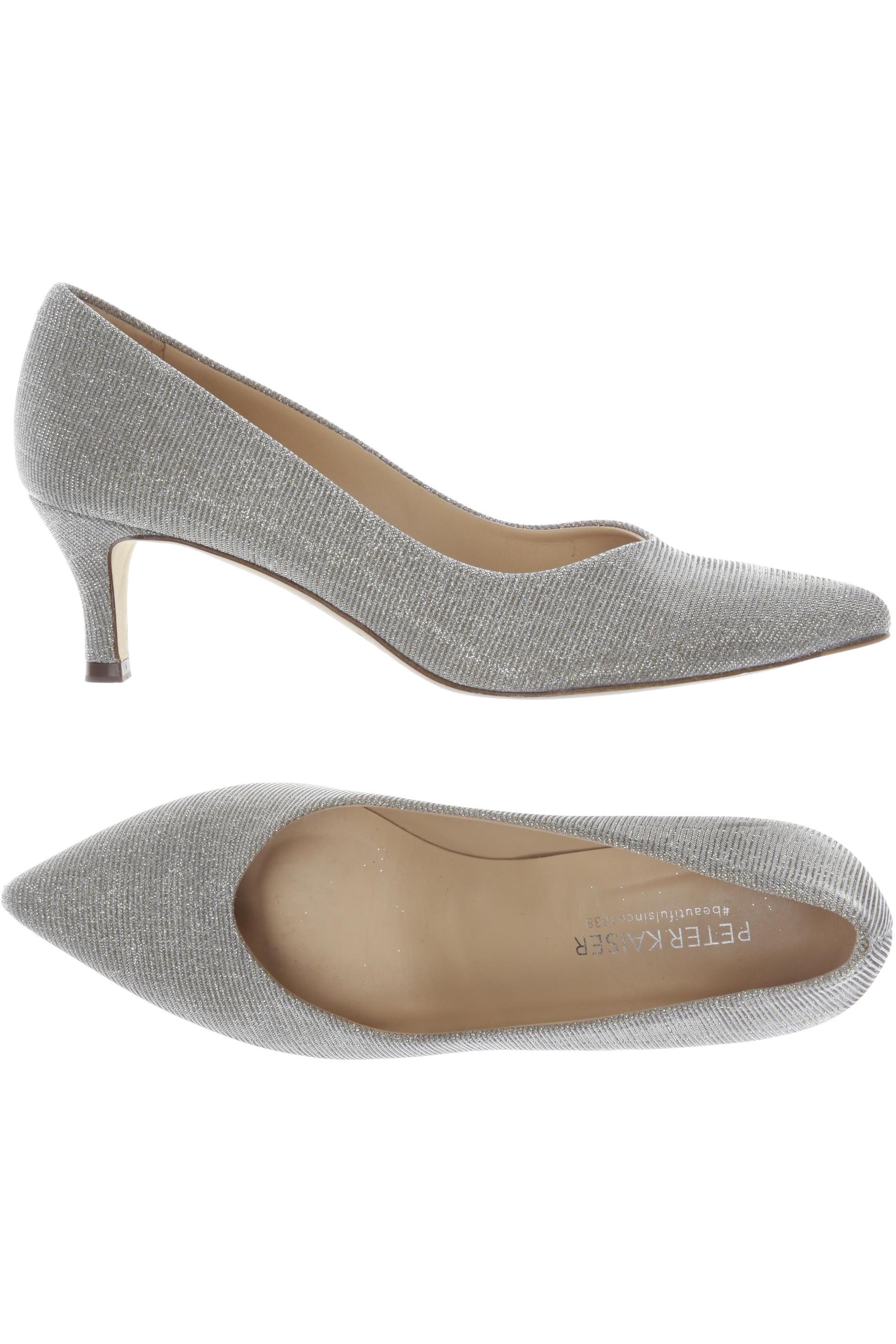 

Peter Kaiser Damen Pumps, silber, Gr. 5.5