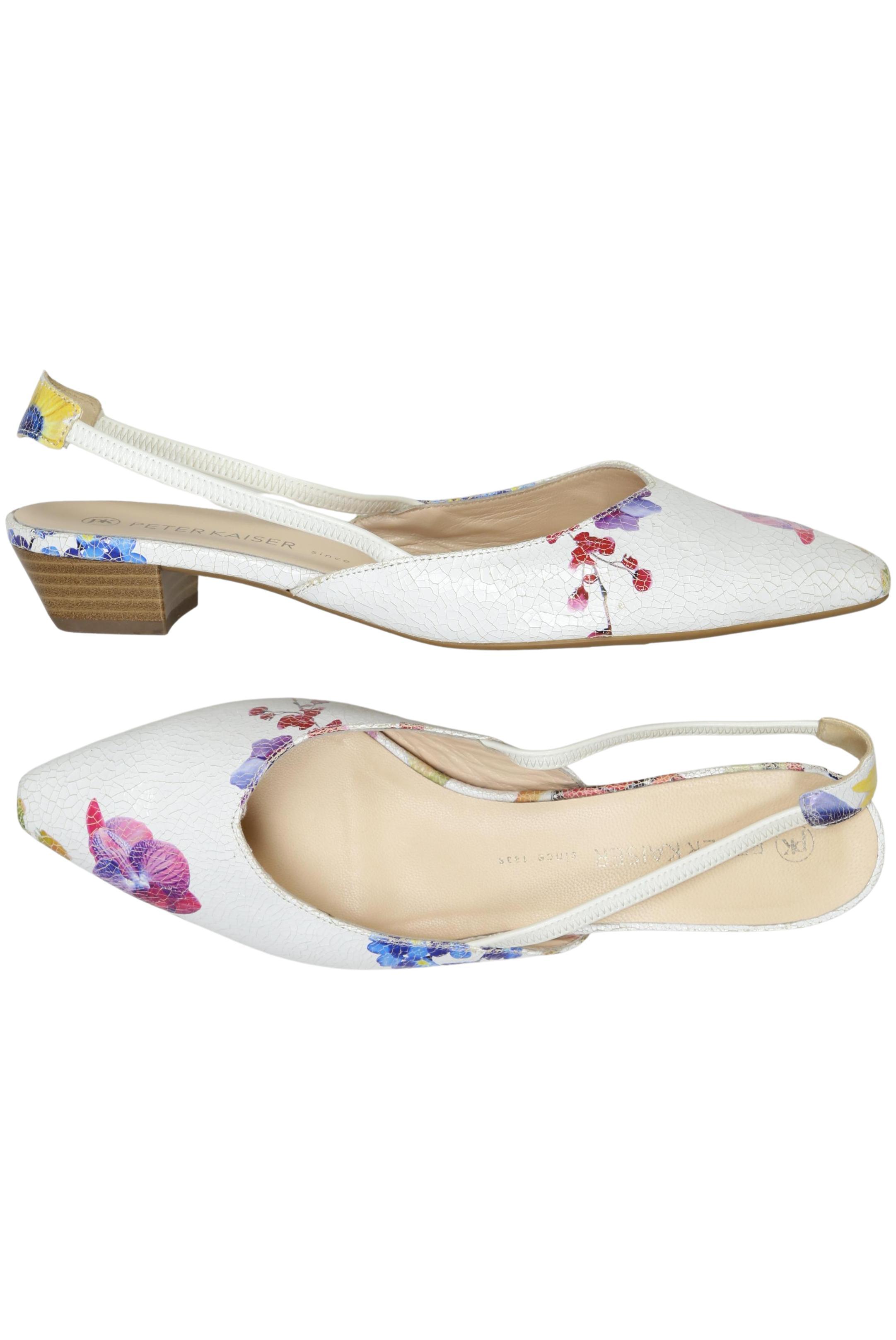 

Peter Kaiser Damen Ballerinas, weiß, Gr. 6.5