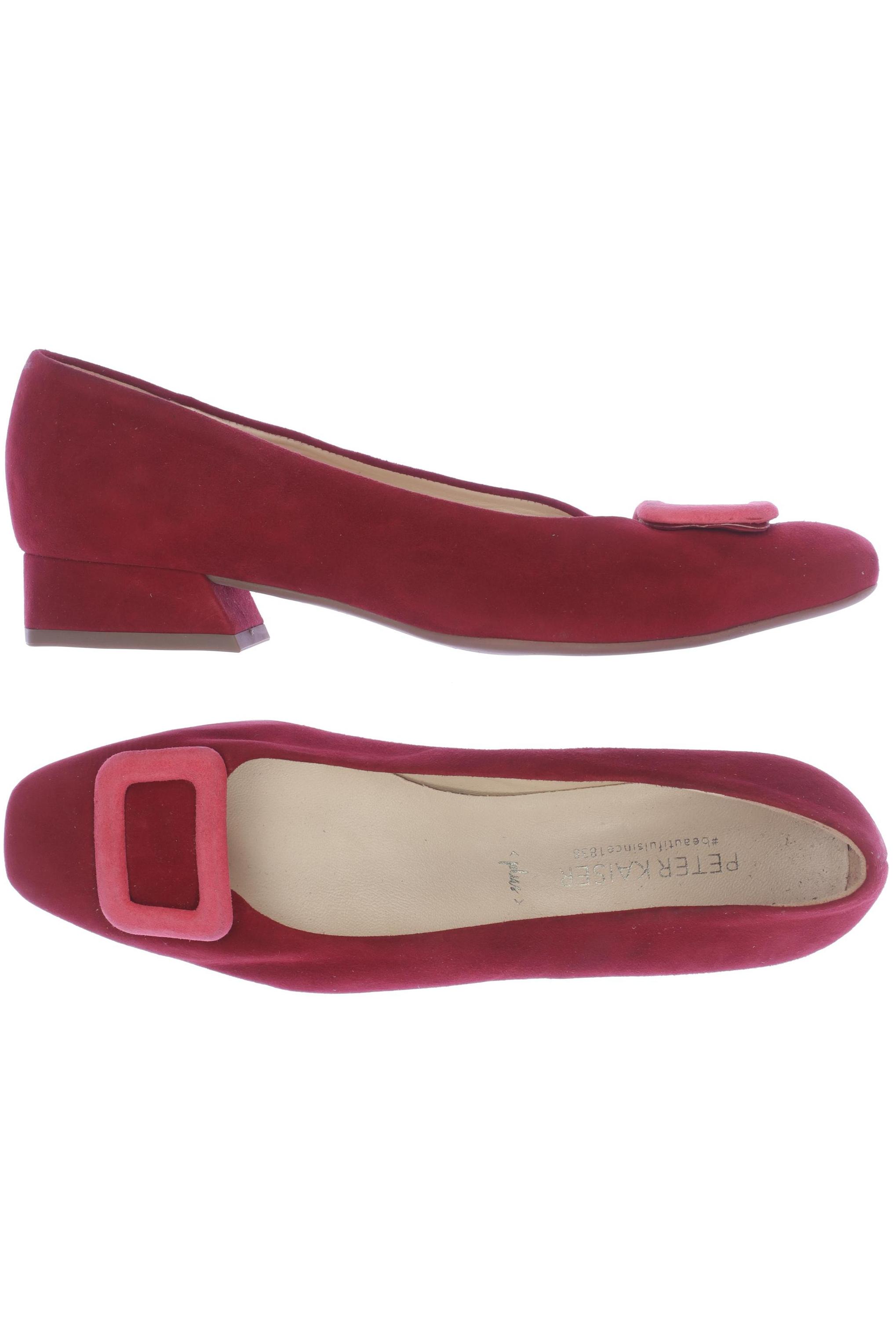 

Peter Kaiser Damen Ballerinas, rot, Gr. 4.5