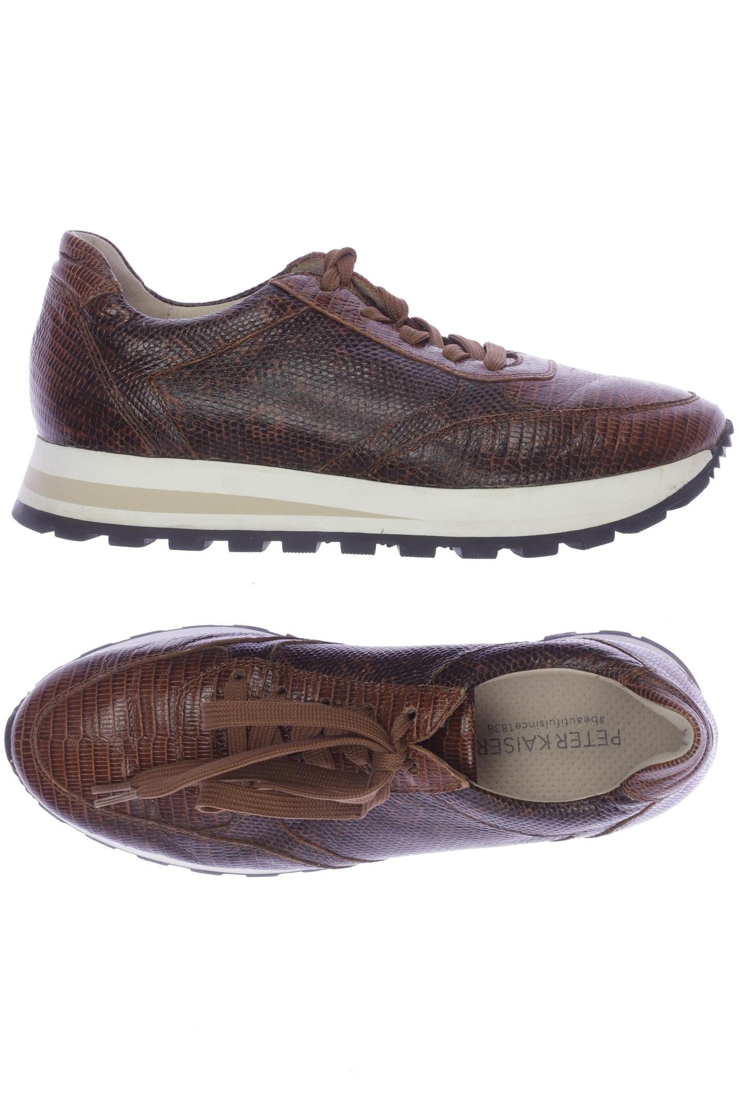 

Peter Kaiser Damen Sneakers, braun, Gr. 4.5