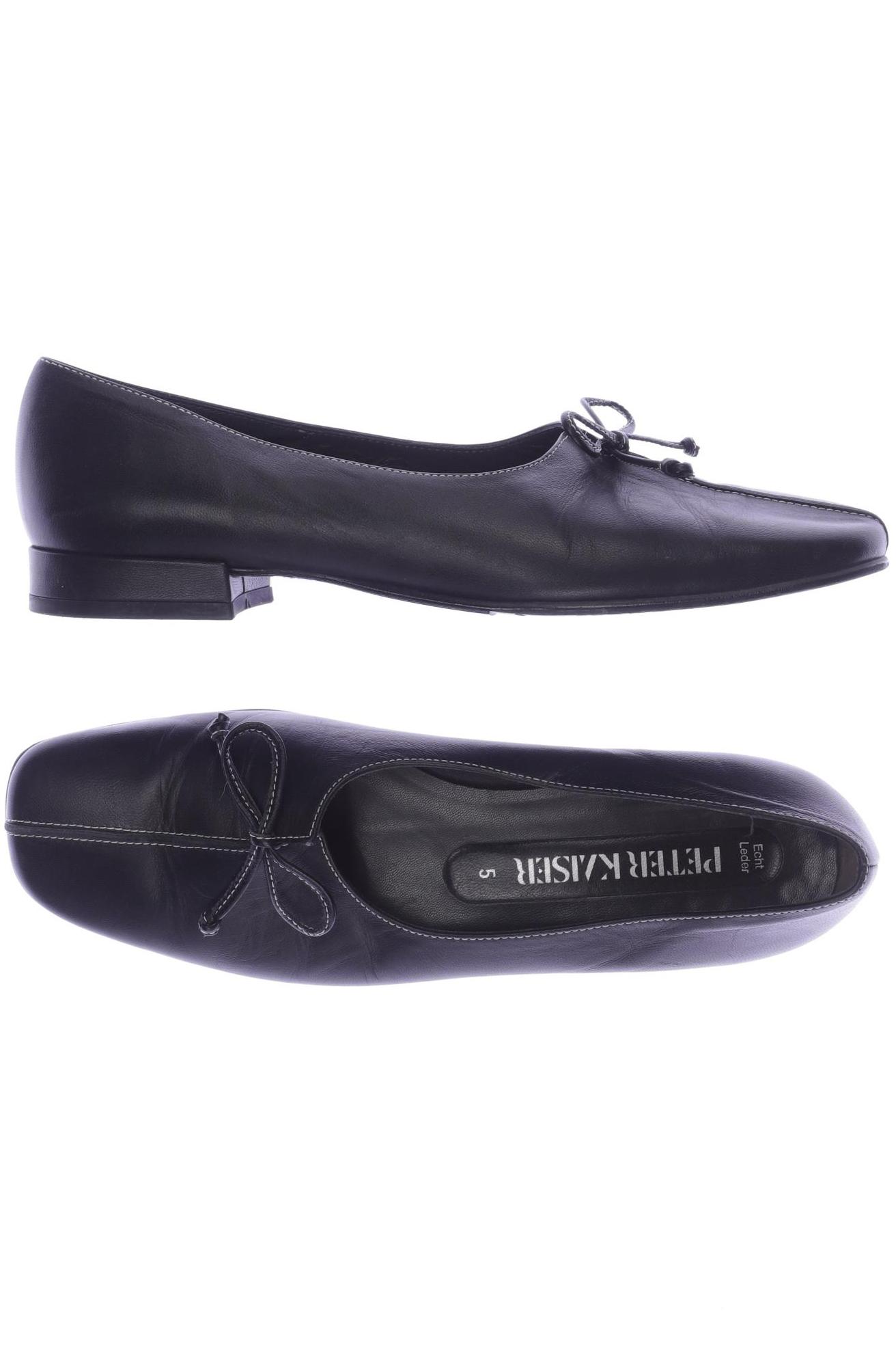 

Peter Kaiser Damen Ballerinas, schwarz