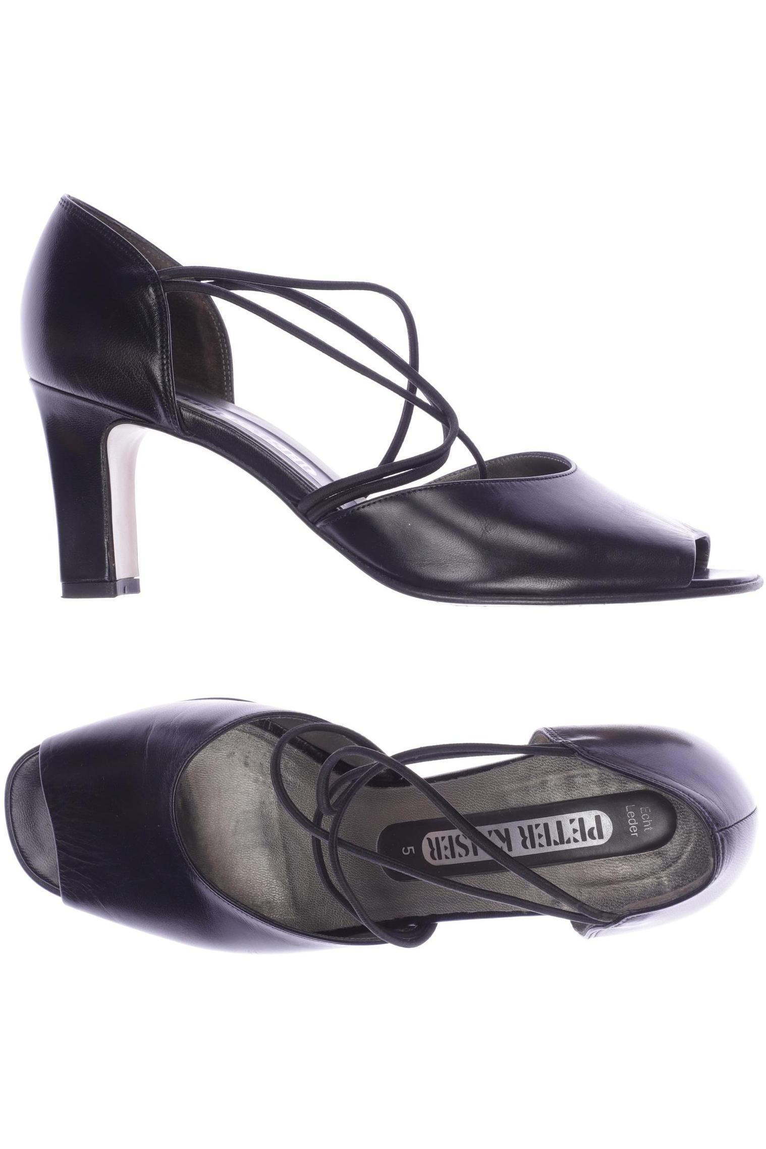 

Peter Kaiser Damen Sandale, schwarz, Gr. 5