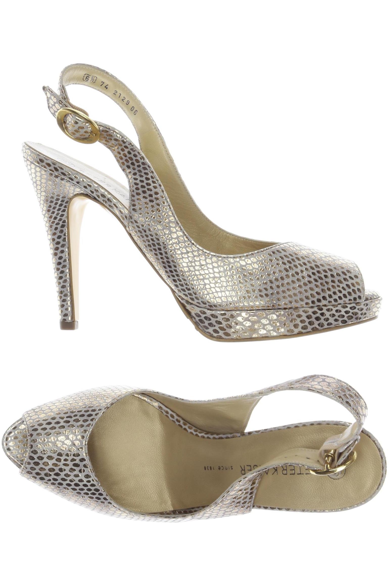 

Peter Kaiser Damen Pumps, gold, Gr. 6.5