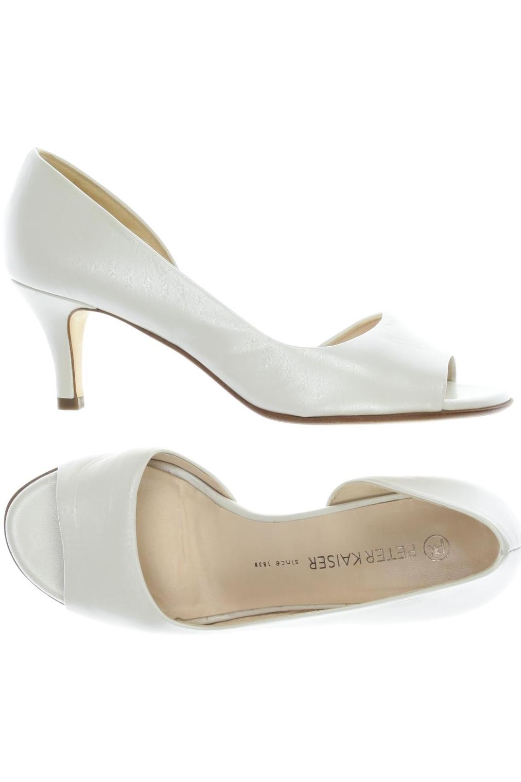 

Peter Kaiser Damen Pumps, weiß, Gr. 5.5