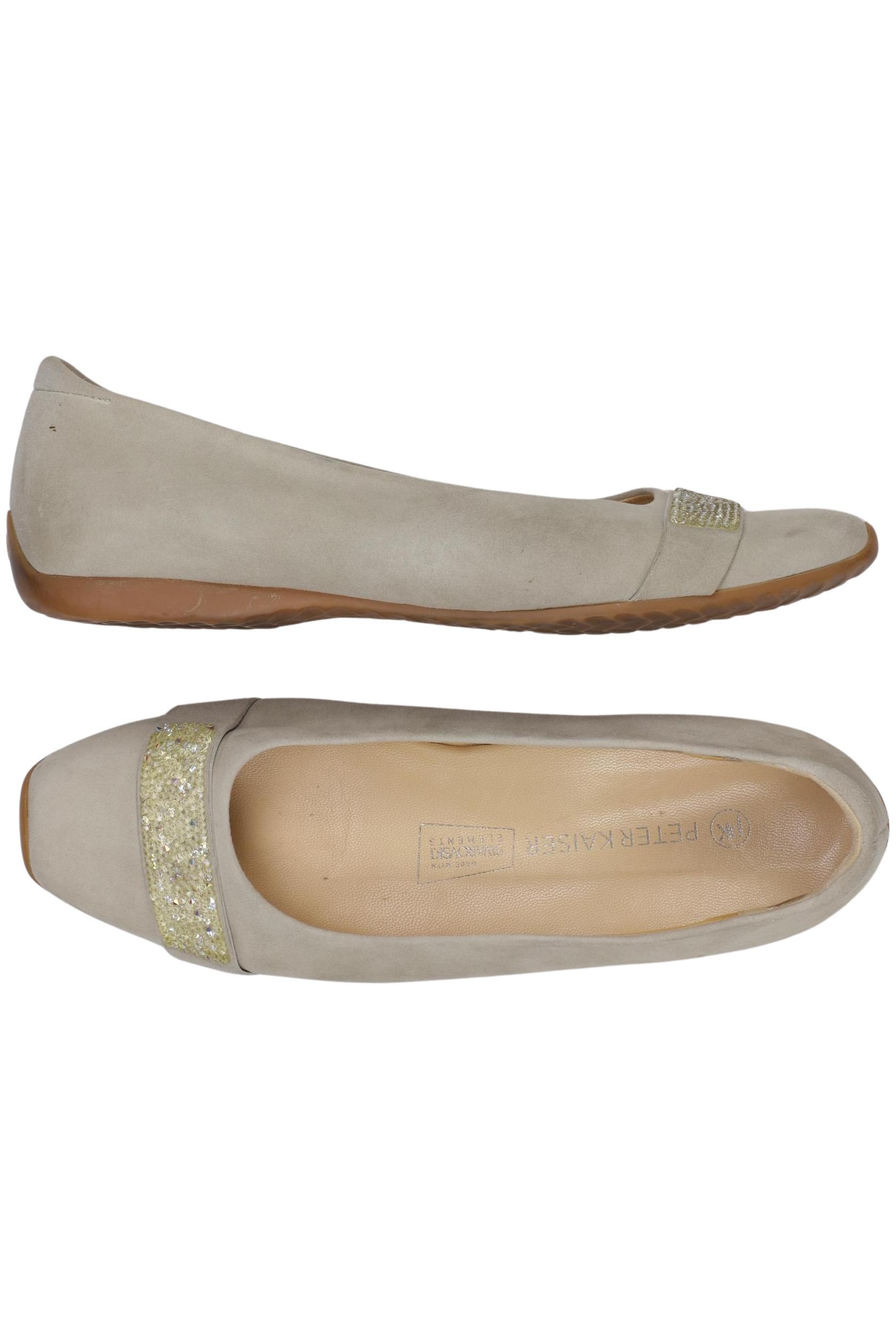 

Peter Kaiser Damen Ballerinas, beige, Gr. 4.5