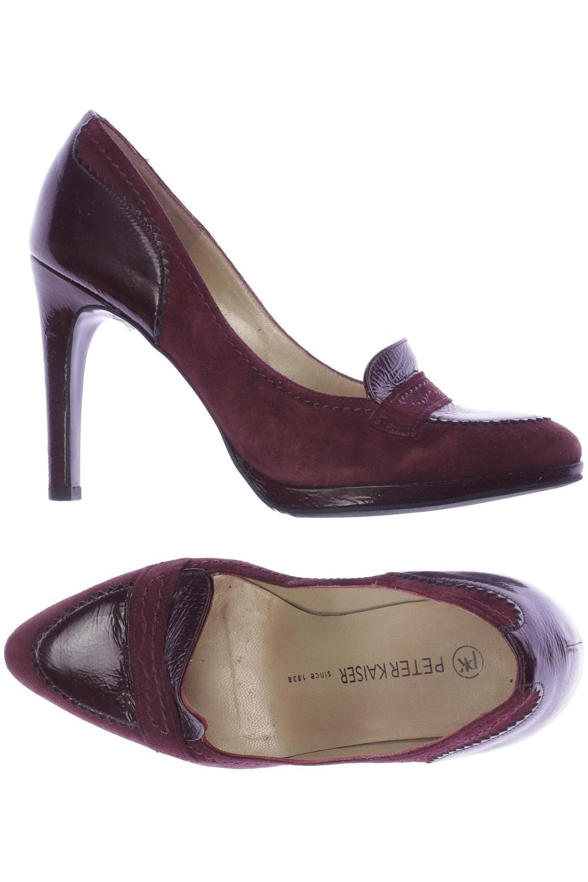 

Peter Kaiser Damen Pumps, bordeaux, Gr. 3.5