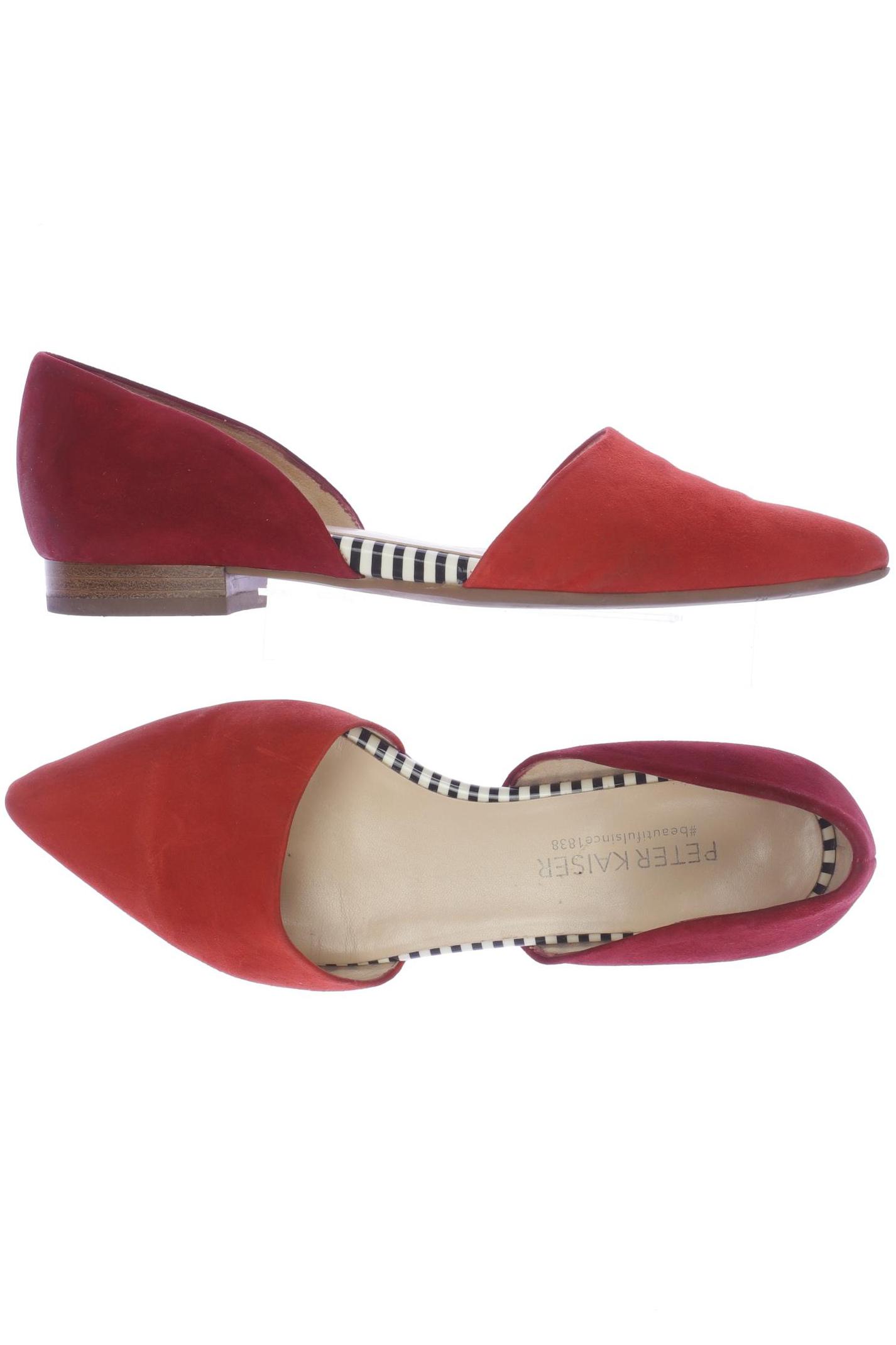 

Peter Kaiser Damen Ballerinas, rot, Gr. 5