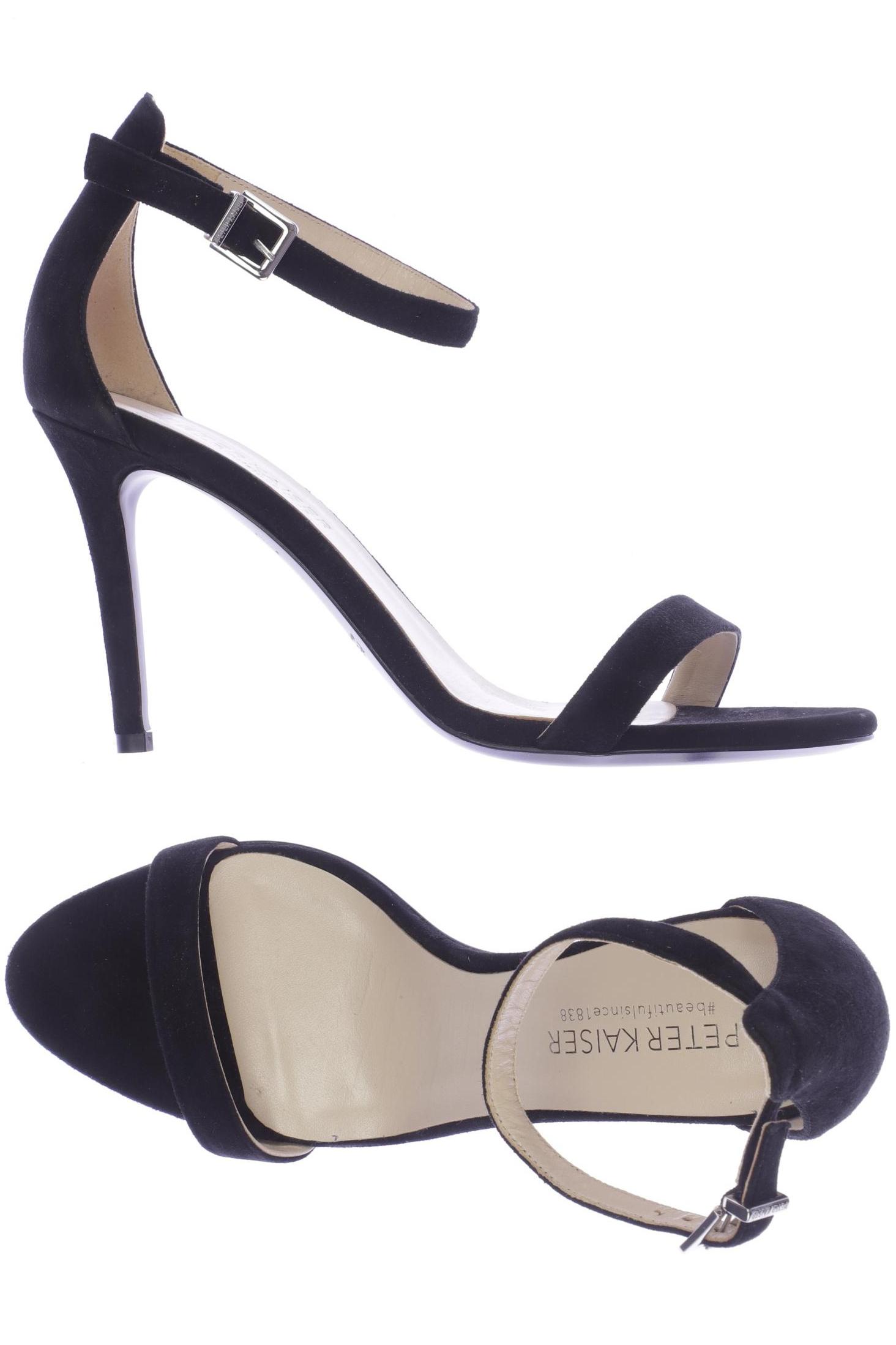 

Peter Kaiser Damen Sandale, schwarz, Gr. 37