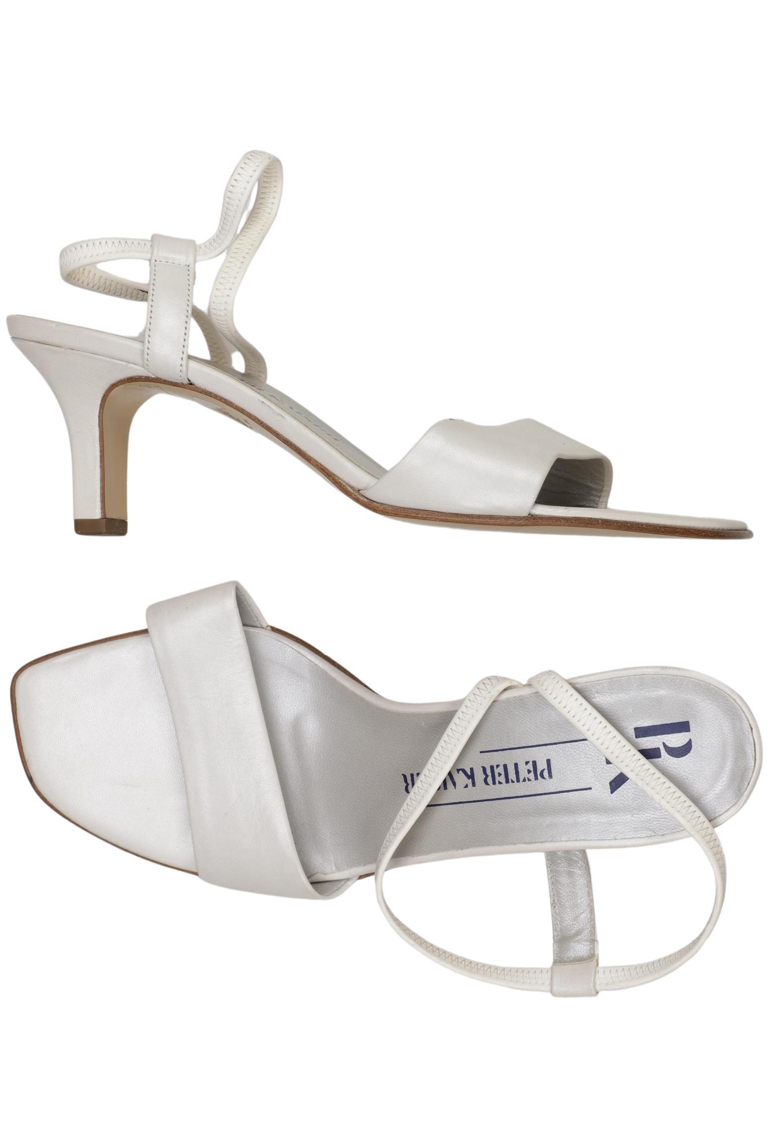 

Peter Kaiser Damen Sandale, weiß, Gr. 5.5