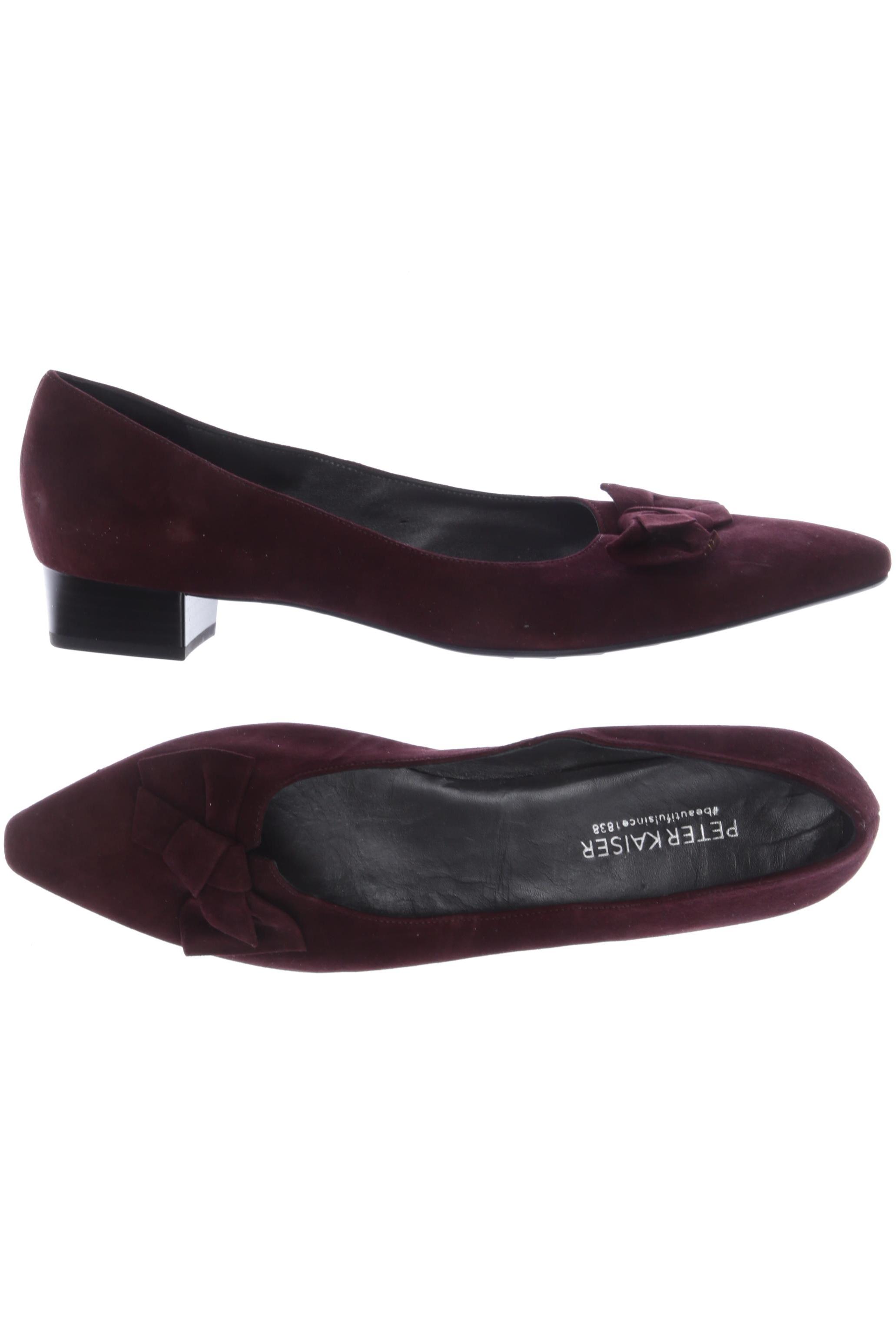 

Peter Kaiser Damen Ballerinas, bordeaux, Gr. 8