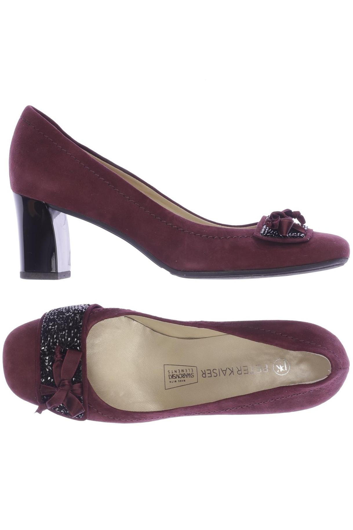 

Peter Kaiser Damen Pumps, bordeaux, Gr. 4.5