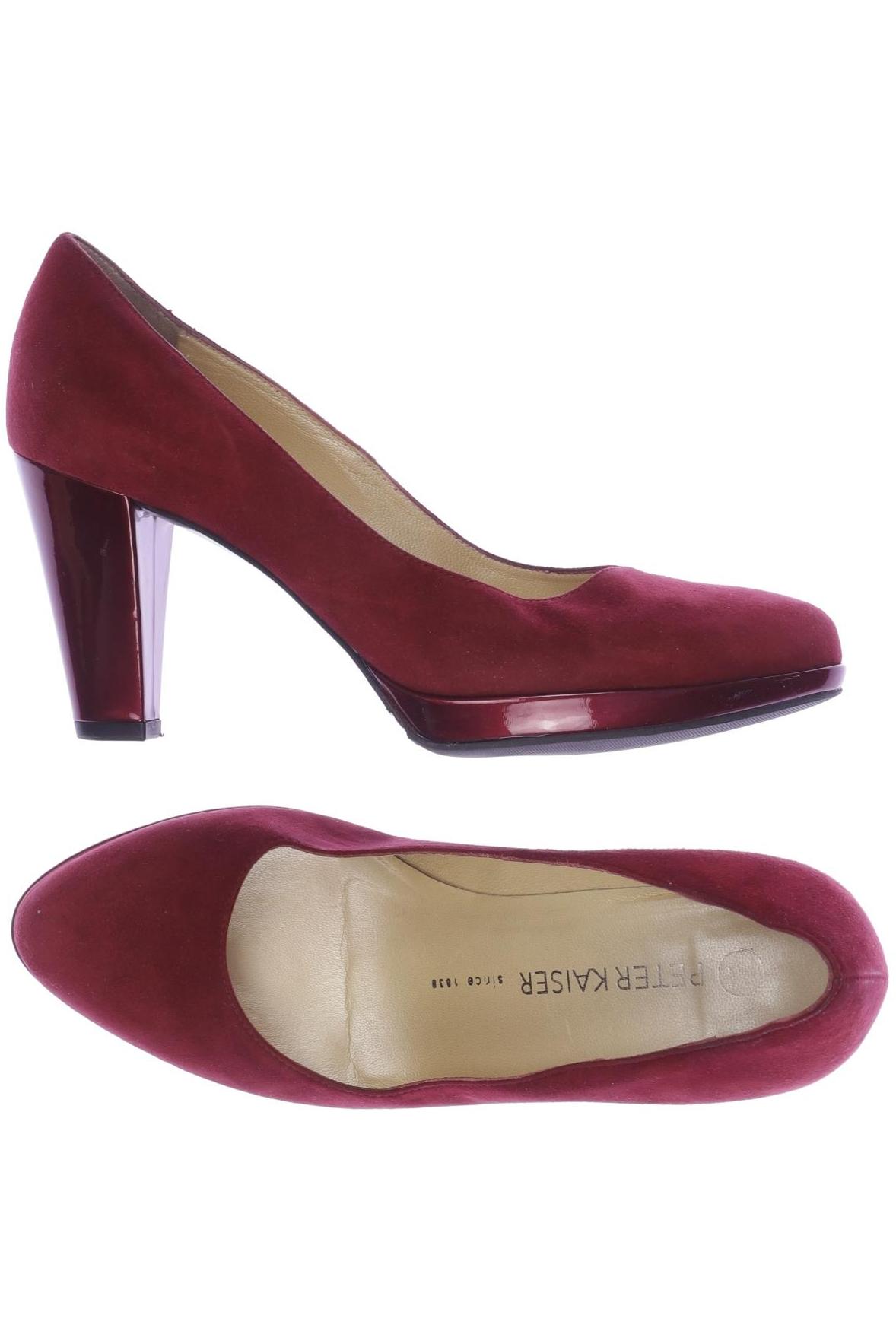 

Peter Kaiser Damen Pumps, bordeaux, Gr. 3.5