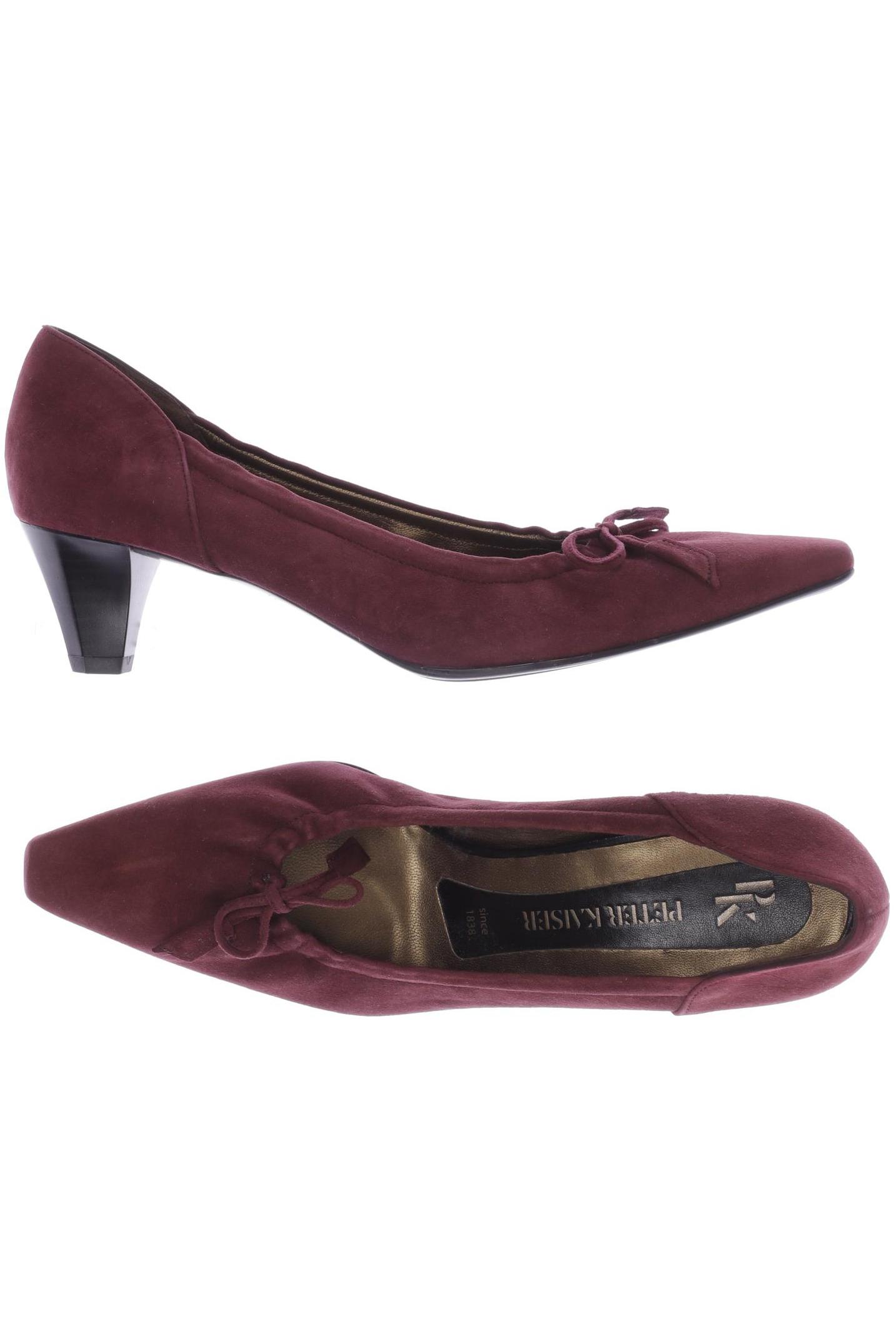 

Peter Kaiser Damen Pumps, bordeaux, Gr. 5.5