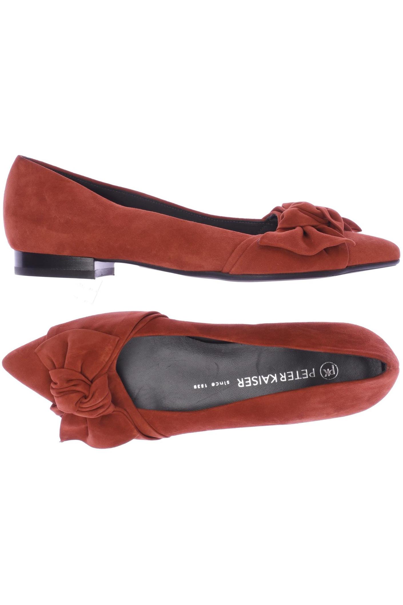 

Peter Kaiser Damen Ballerinas, orange, Gr. 4