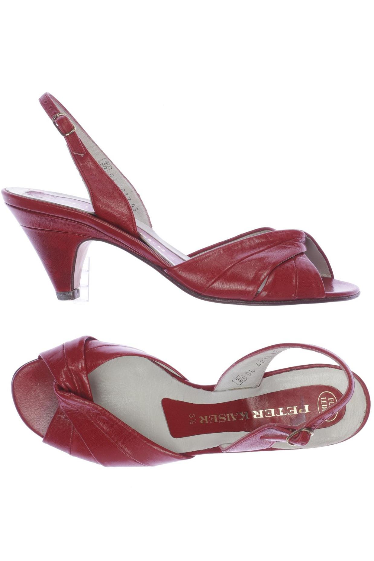 

Peter Kaiser Damen Sandale, rot, Gr. 3.5