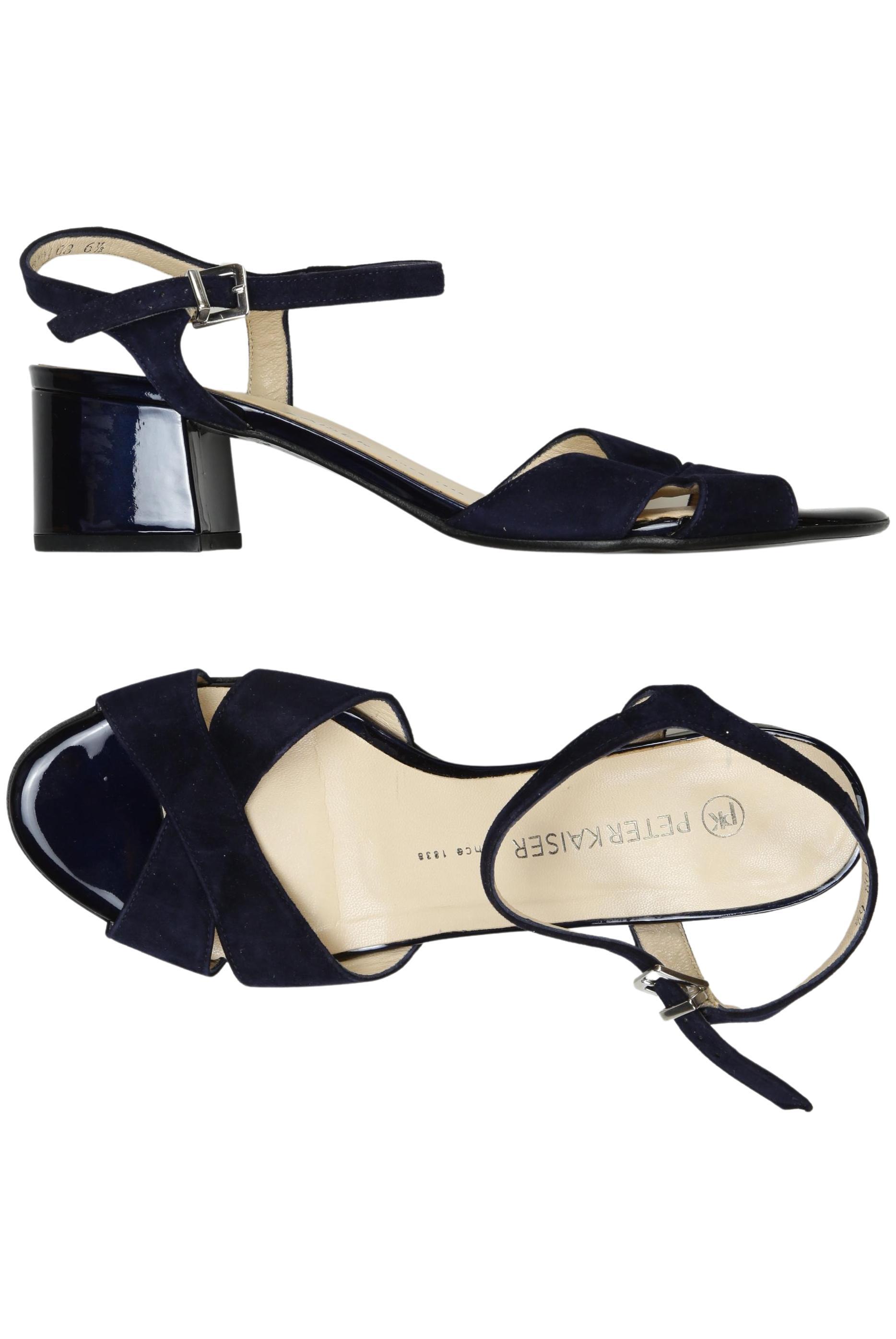 

Peter Kaiser Damen Sandale, marineblau, Gr. 6.5