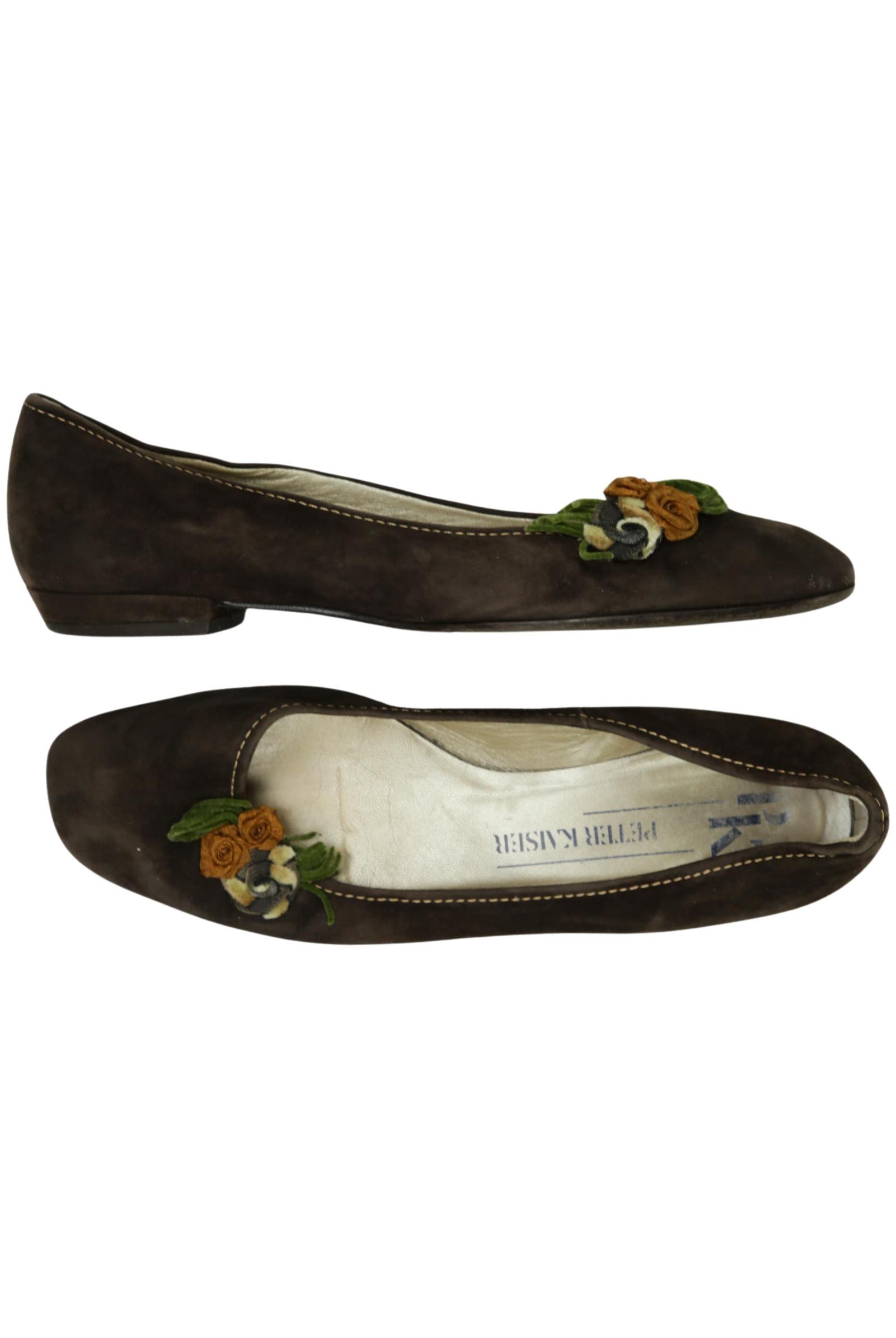 

Peter Kaiser Damen Ballerinas, braun, Gr. 6