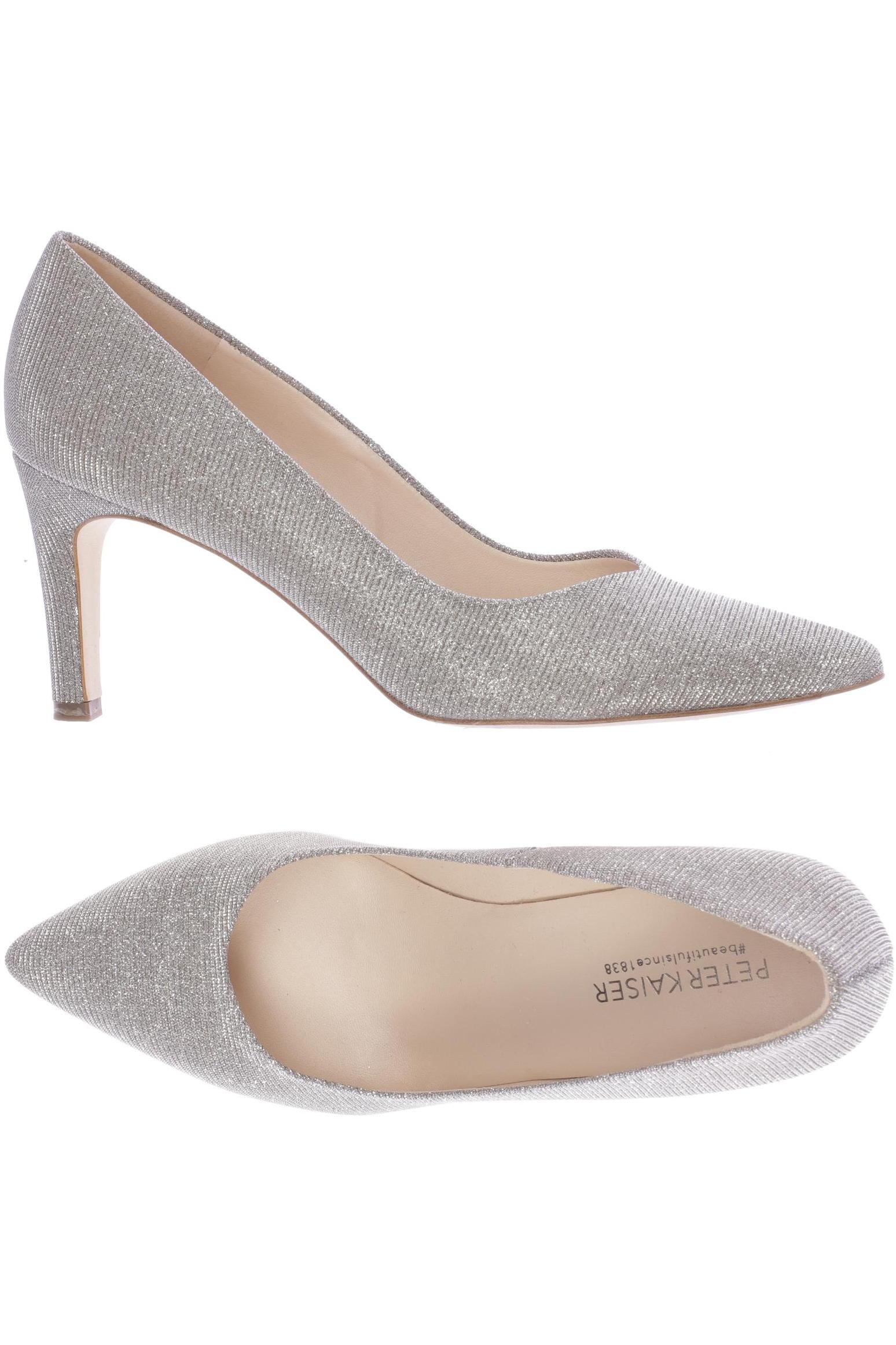 

Peter Kaiser Damen Pumps, silber, Gr. 6.5