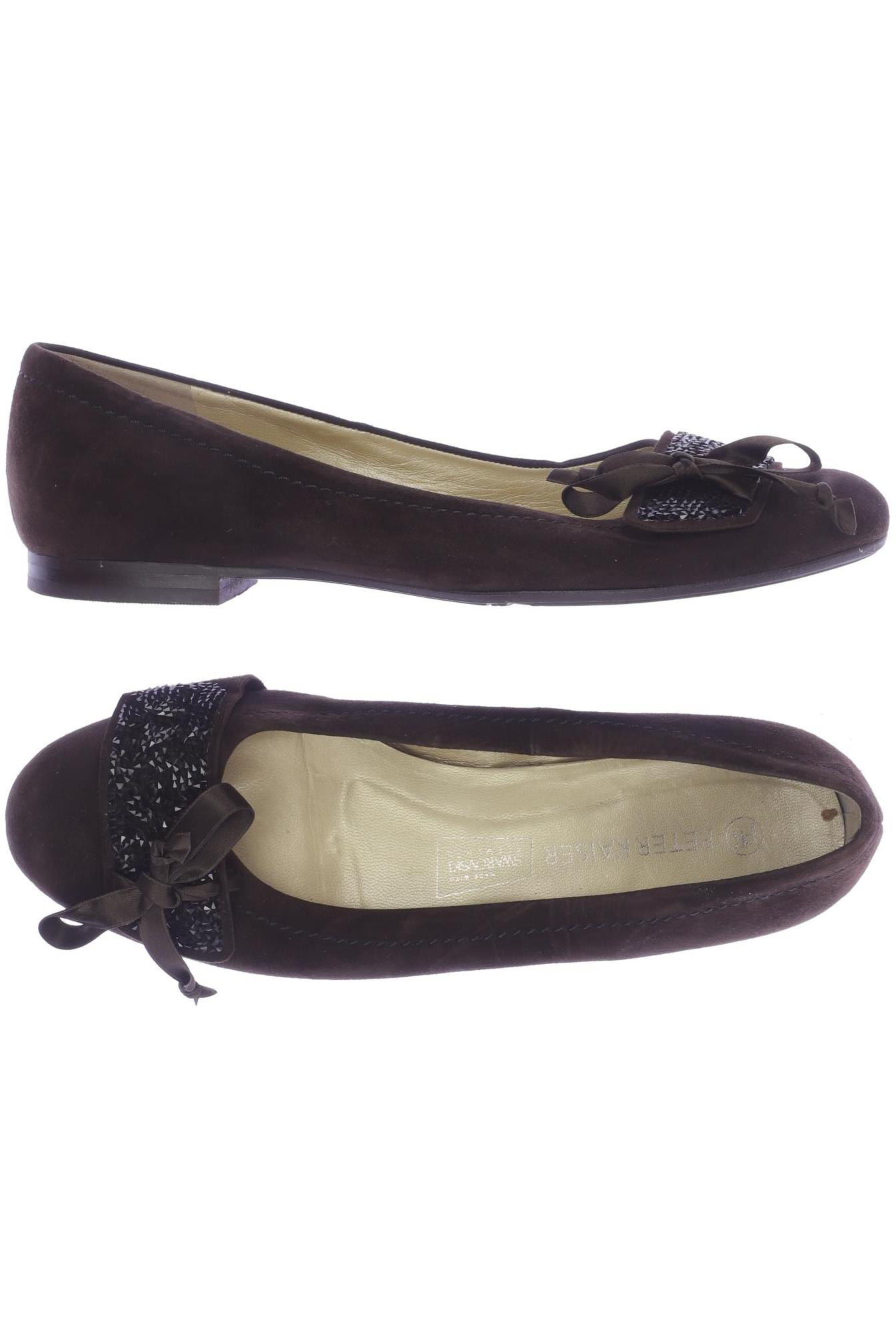 

Peter Kaiser Damen Ballerinas, braun, Gr. 5