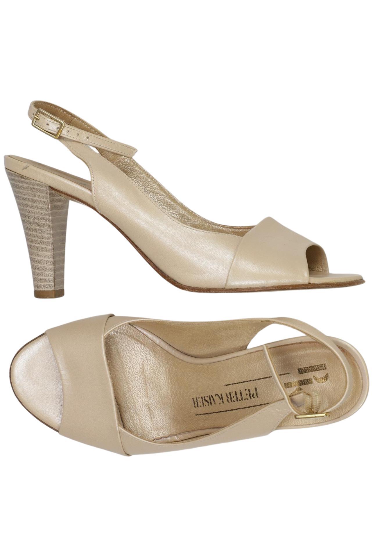 

Peter Kaiser Damen Sandale, beige, Gr. 4