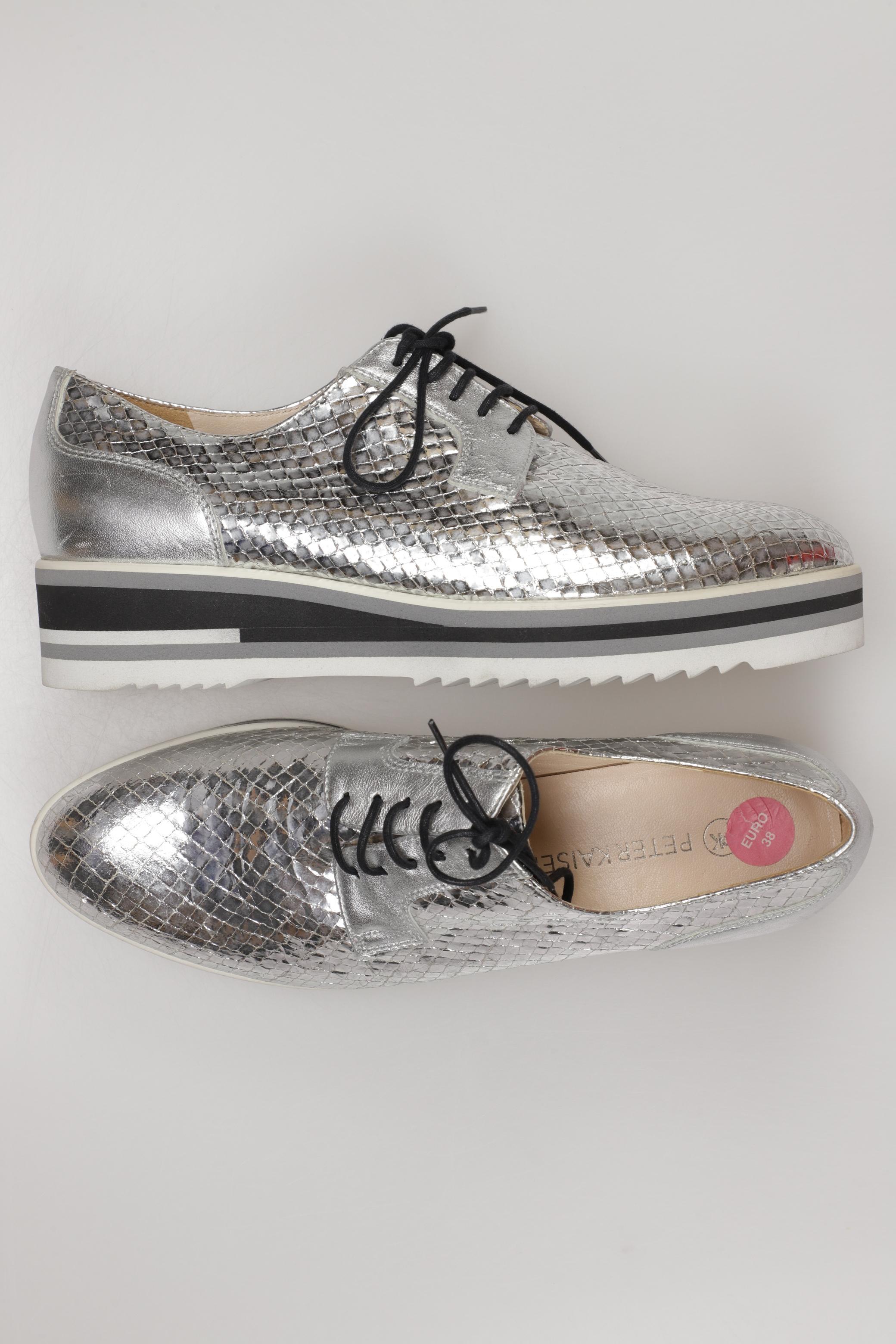 

Peter Kaiser Damen Halbschuh, silber, Gr. 5