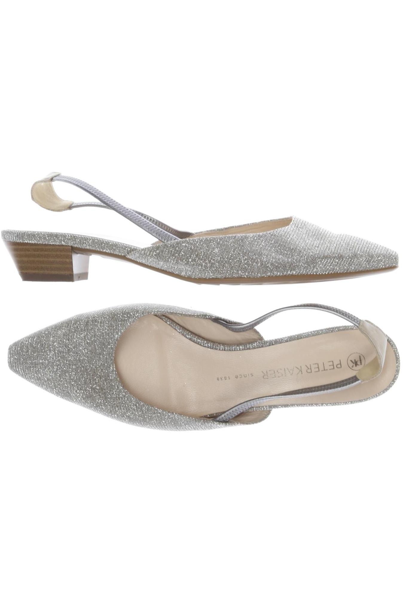 

Peter Kaiser Damen Pumps, silber, Gr. 5