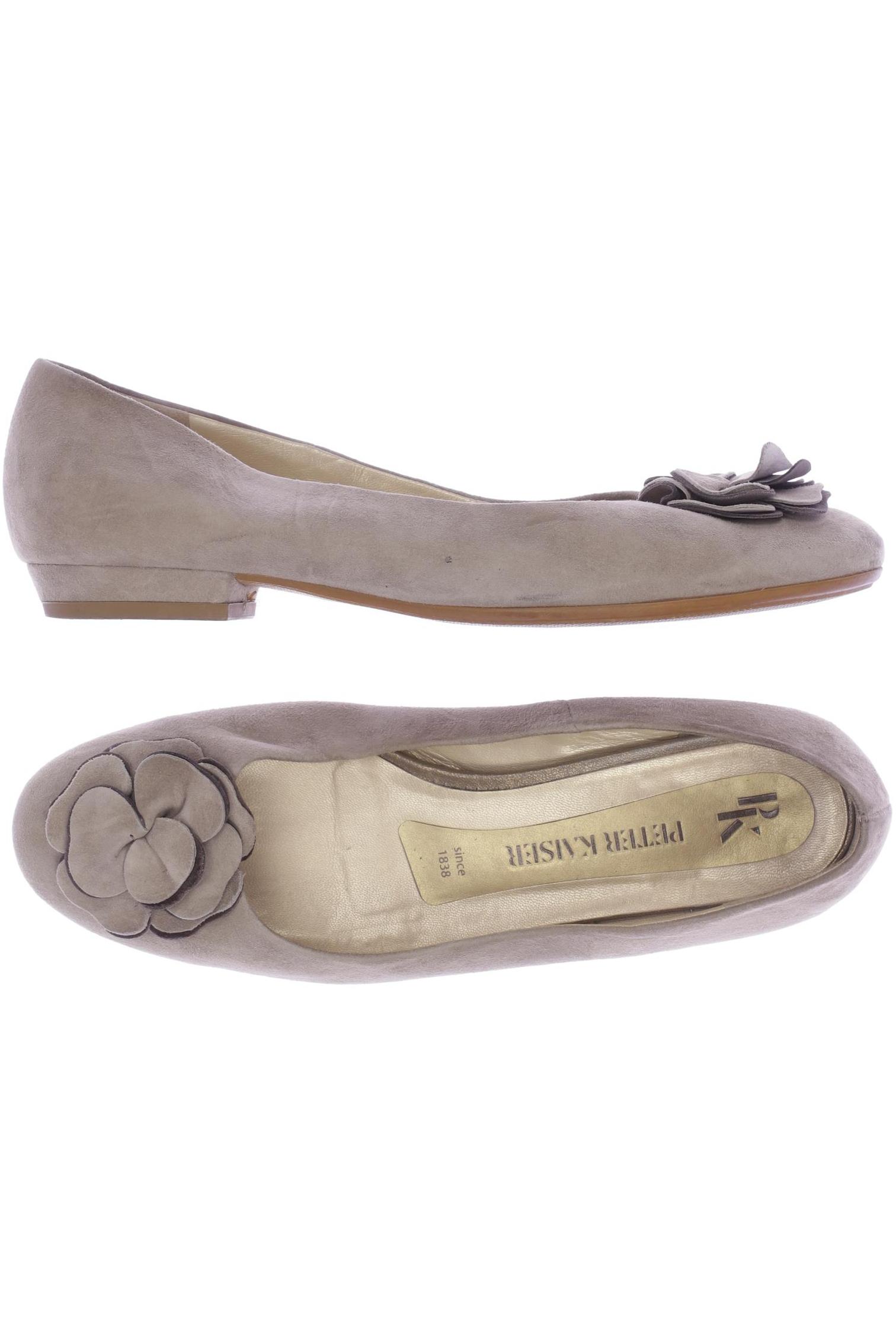 

Peter Kaiser Damen Ballerinas, grau, Gr. 4.5