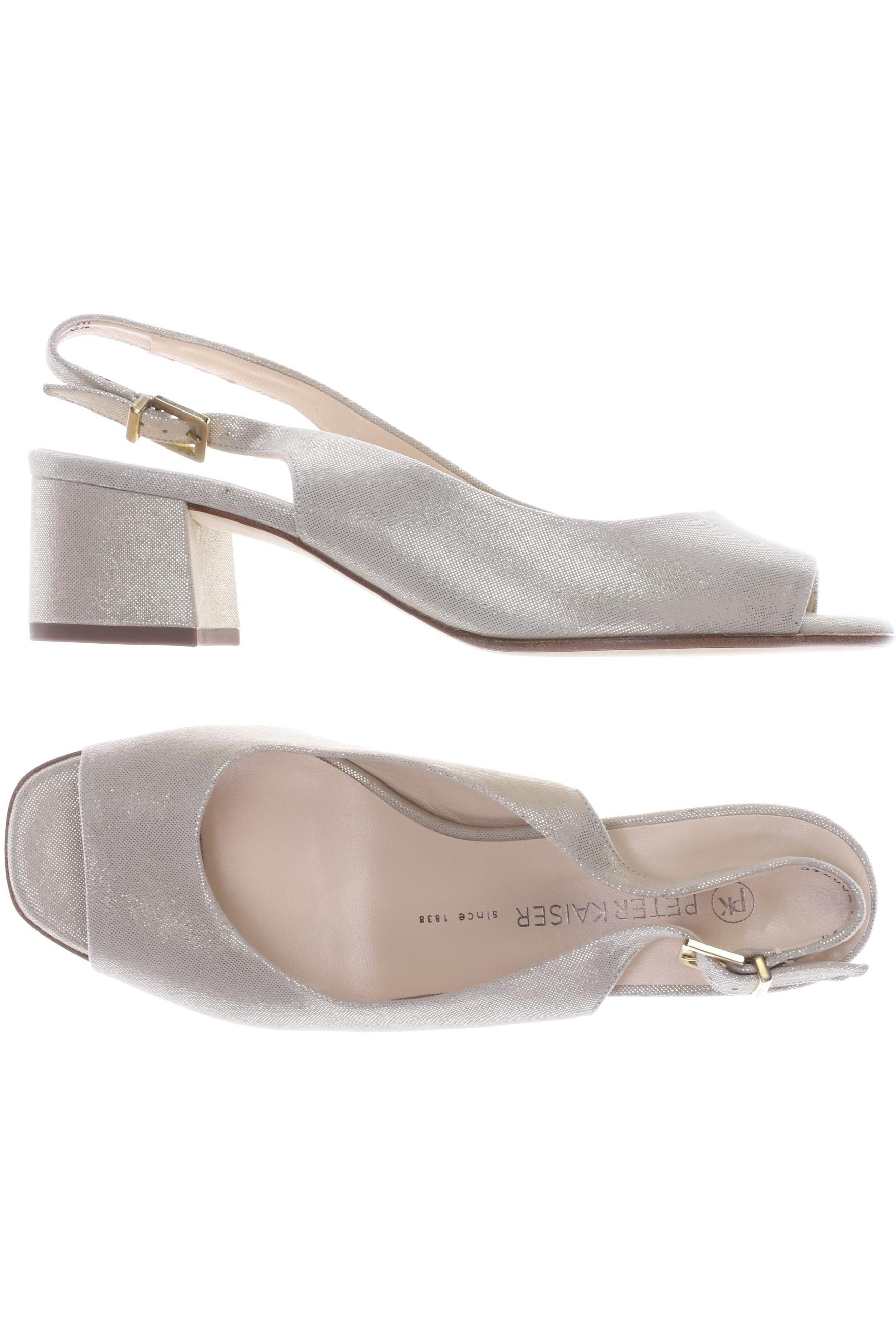 

Peter Kaiser Damen Sandale, beige, Gr. 6.5