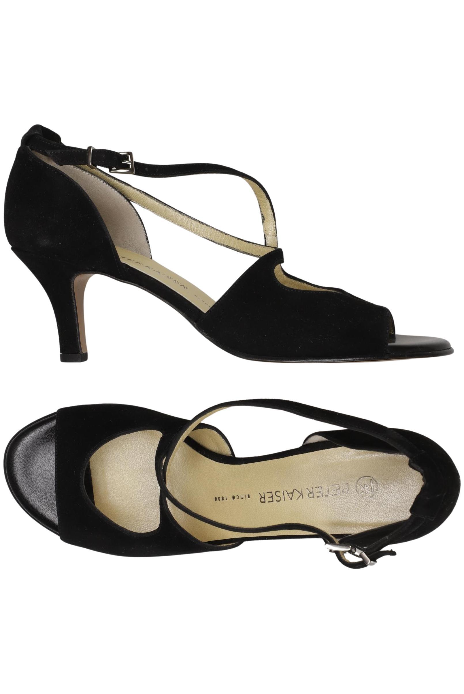 

Peter Kaiser Damen Sandale, schwarz, Gr. 7